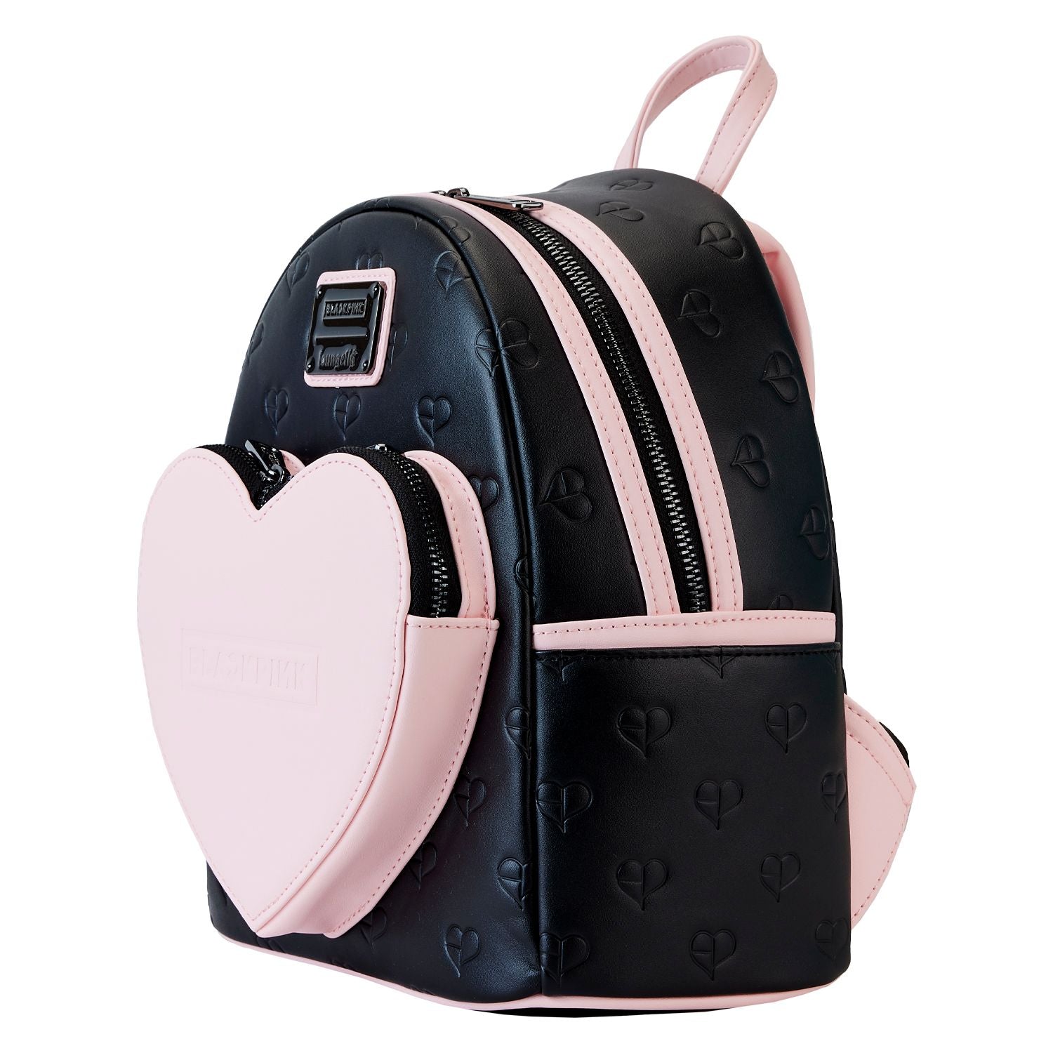 Loungefly Blackpink Allover Print Heart Mini Backpack