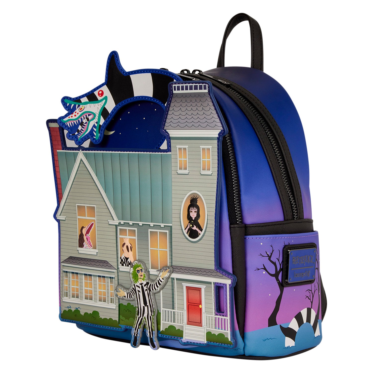 beetle juice strange and unusual mini backpack Beetlejuice by Loungefly Mini Backpack