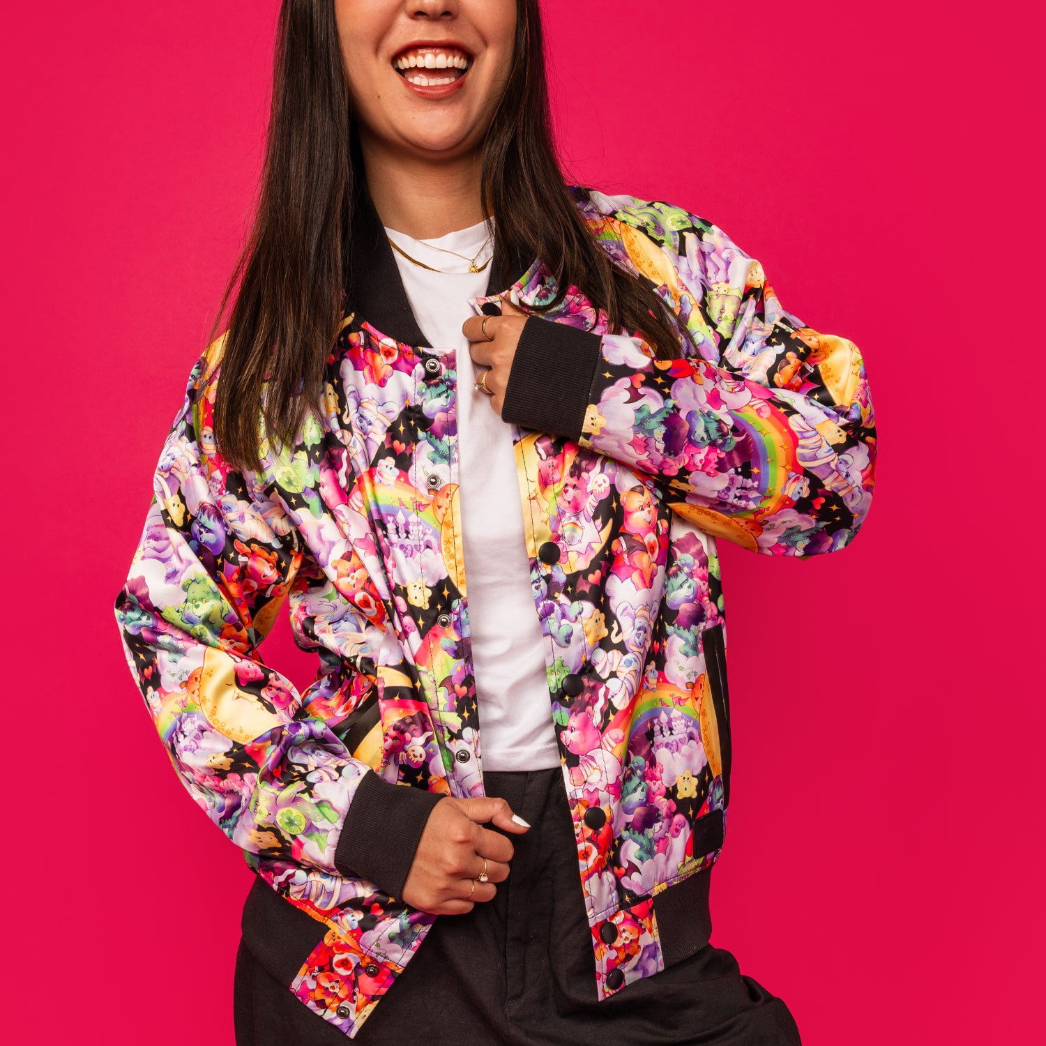 Loungefly Carebears x Universal Monsters Bomber Jacket – Circle Of
