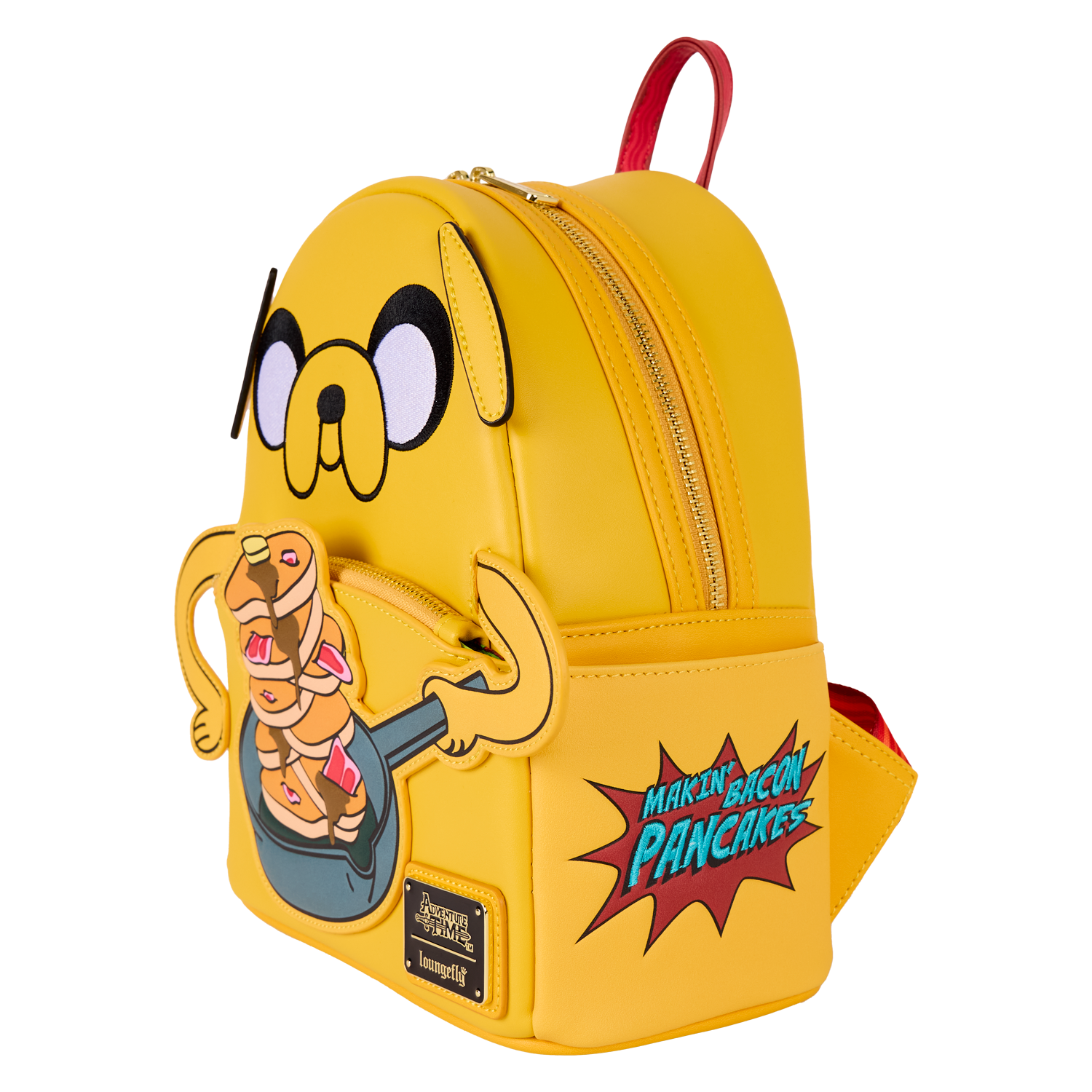 archer brighton jake laptop backpack Adventure Time Jake Cosplay Mini Backpack