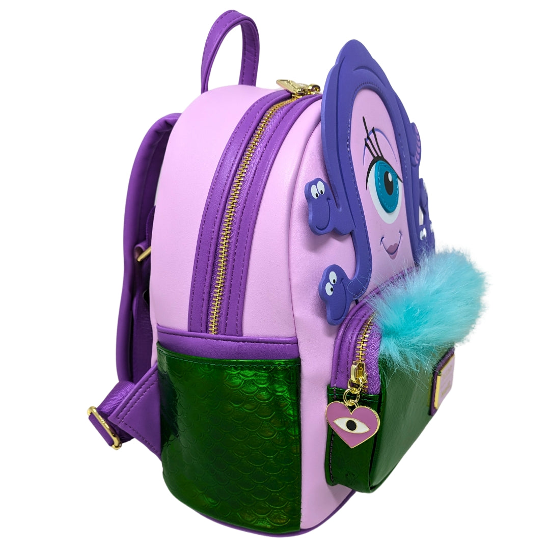 pottery barn monsters inc backpack Loungefly Pixar's Monsters Inc. Celia Cosplay Mini Backpack