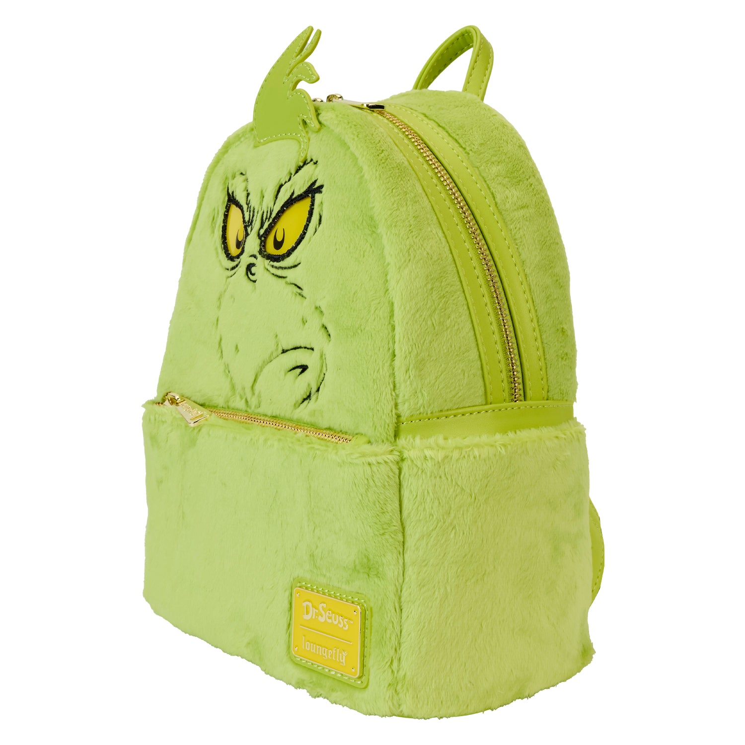dr. seuss the grinch chimney thief mini-backpack Dr. Seuss Plush Grinch Light-Up Cosplay Mini-Backpack