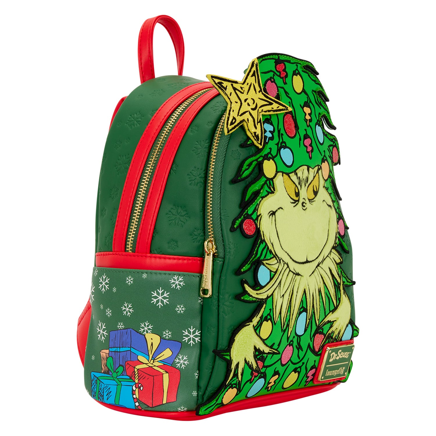 Dr. Seuss by Loungefly Mini Backpack Grinch Holiday