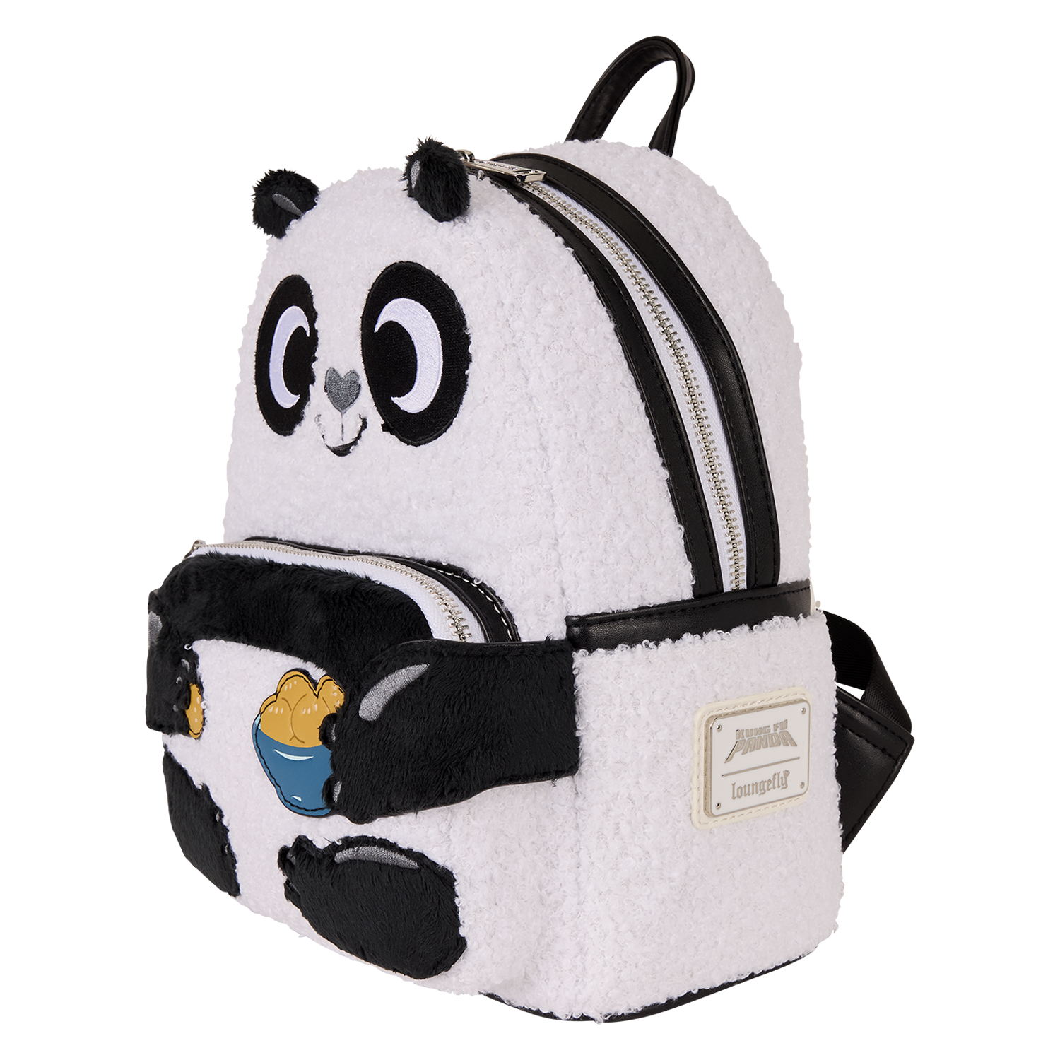 charlie panda mini backpack Loungefly Dreamworks Kung Fu Panda Plush Cosplay Mini Backpack