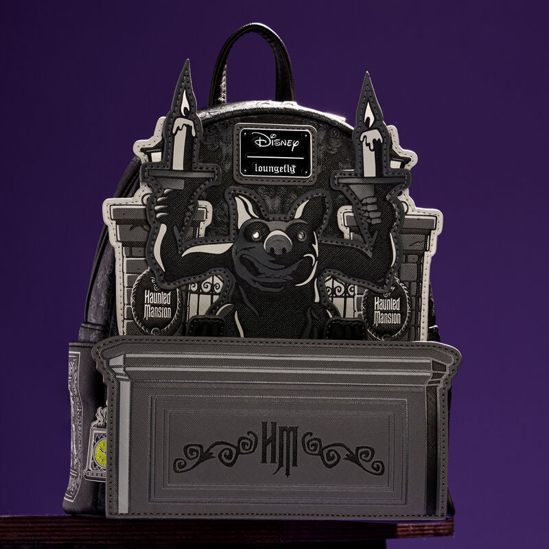 disney haunted mansion mini backpack Haunted Mansion Gargoyle Wallpaper Mini-Backpack