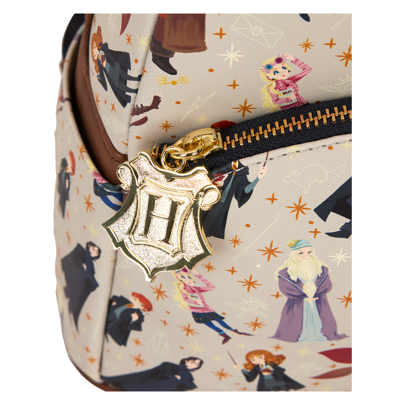 harry potter watercolor icons mini backpack Harry Potter Spring Mini-Backpack Loungefly