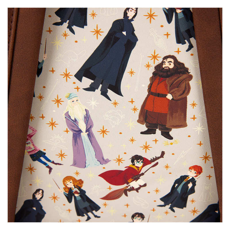 Loungefly Harry Potter Spring Flap Pocket Mini sac à dos Loungefly Harry Potter Spring Flap Pocket Mini sac à dos
