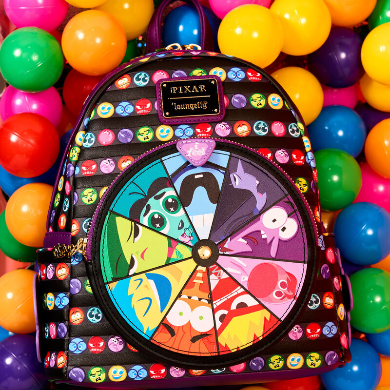 Loungefly Pixar Inside Out 2 Core Memories Mini Backpack