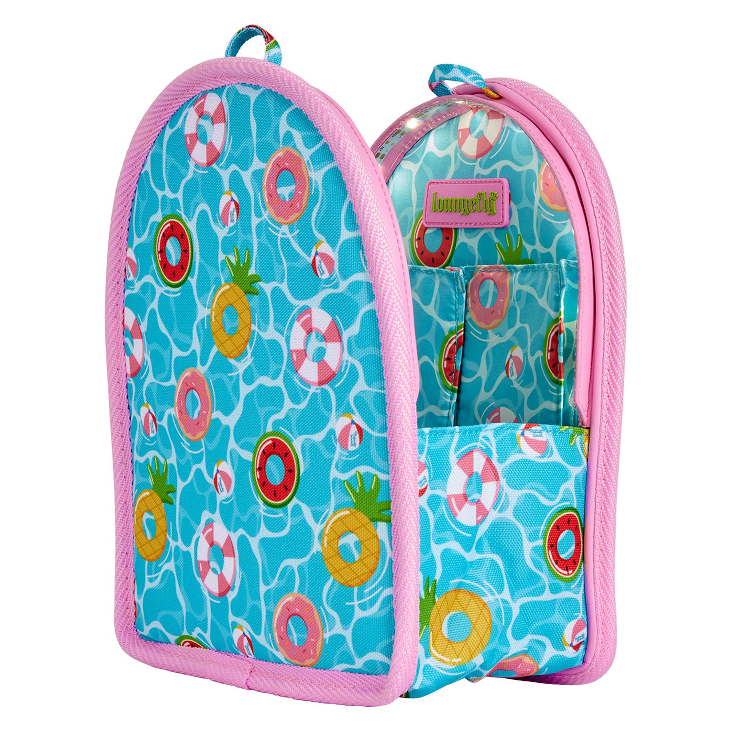 insert for loungefly mini backpack Light-Up Organizer : Clothing, Shoes & Jewelry drop pockets Loungefly Mini Backpack Organizer Insert