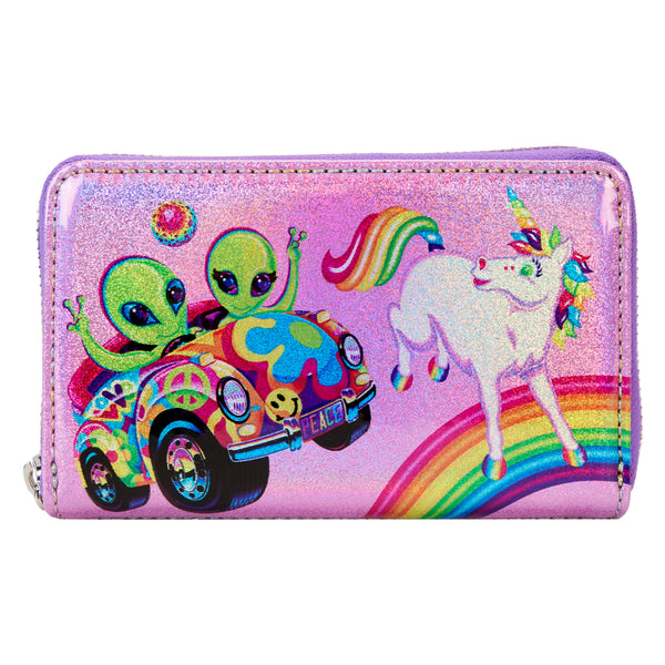 Loungefly Lisa Frank Trapper good Keeper Angel Kitty Crossbody and Holographic Wallet