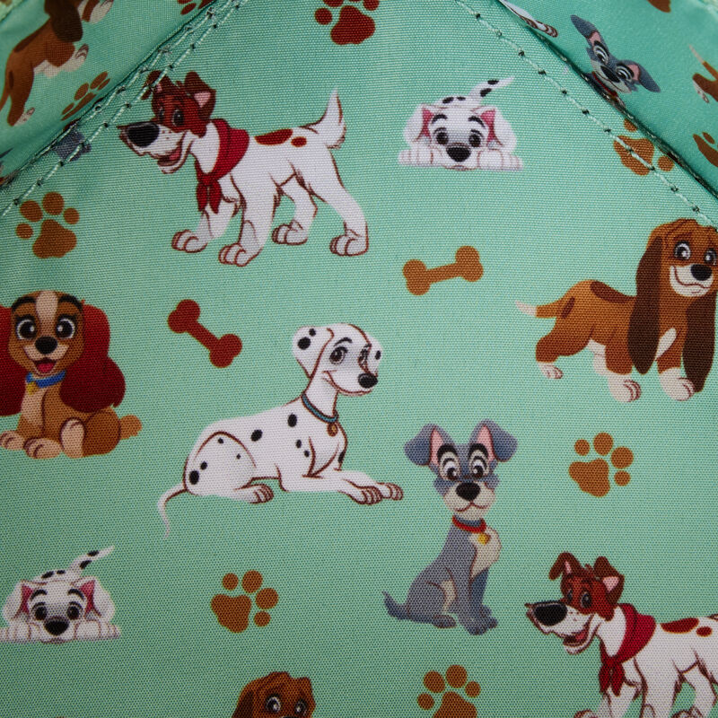 Loungefly I Heart Disney Dogs Doghouse Triple Lenticular Figural Crossbody Bag