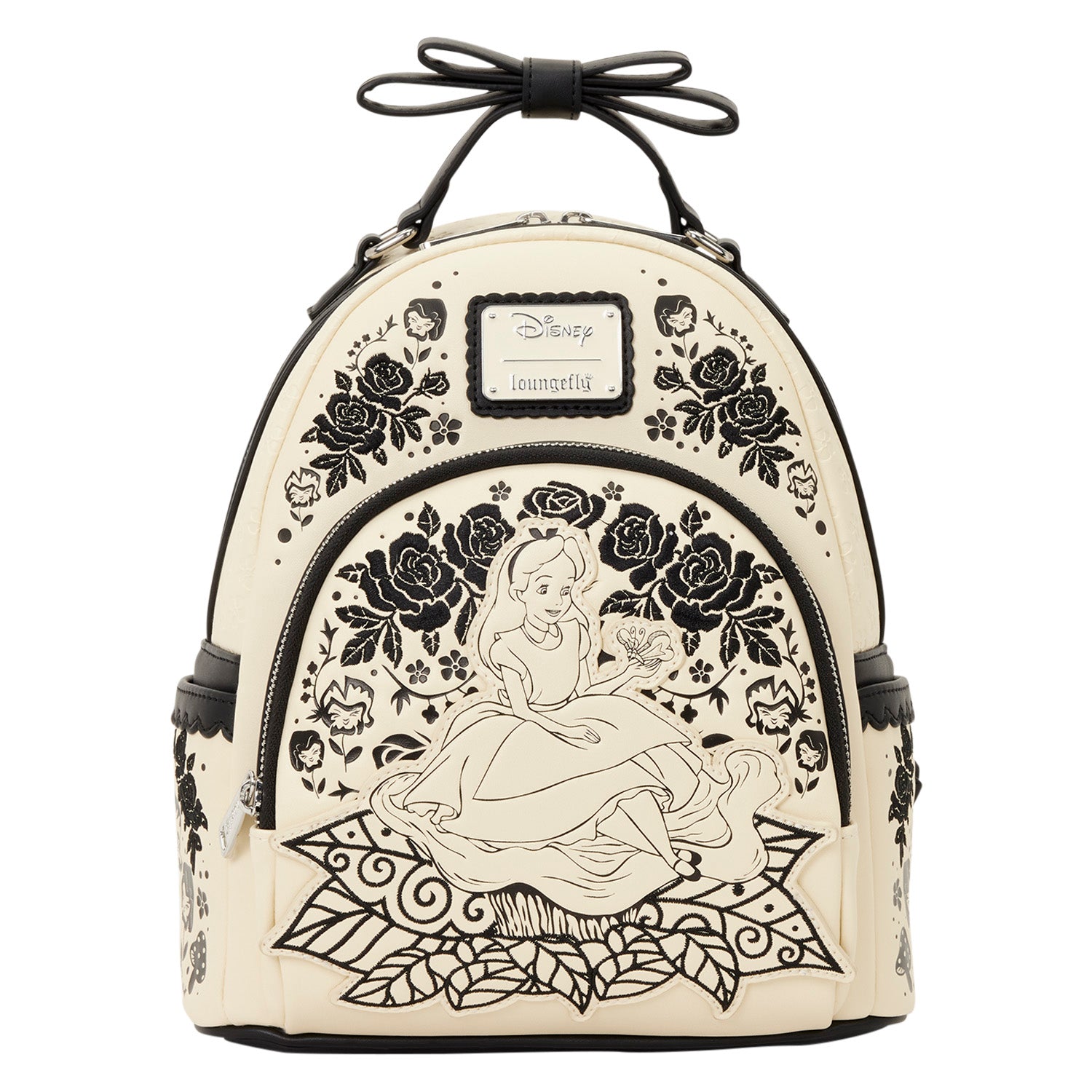 flower embroidered mini backpack Alice in Wonderland Floral Grip:Cork Split Grip Collection: MEN SHIMANO BANTAM B-100 MAG and Printed Details