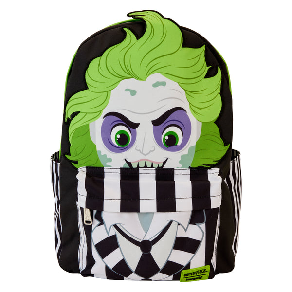 ブービーBEETLEJUICE ナイロンバッグ Loungefly-Beetlejuice-Cosplay-