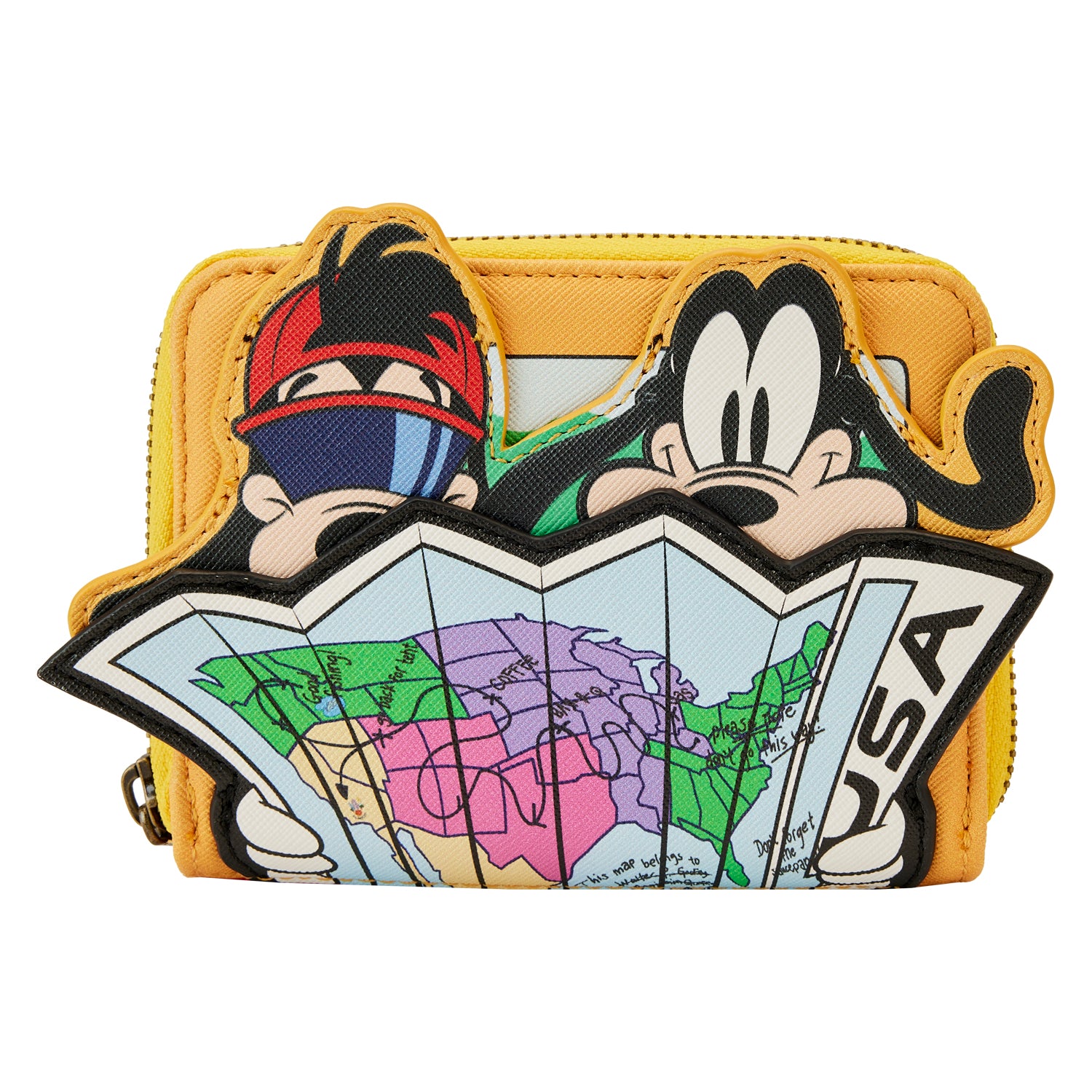 Loungefly Disney Goofy Movie Road Trip Zip Around Wallet