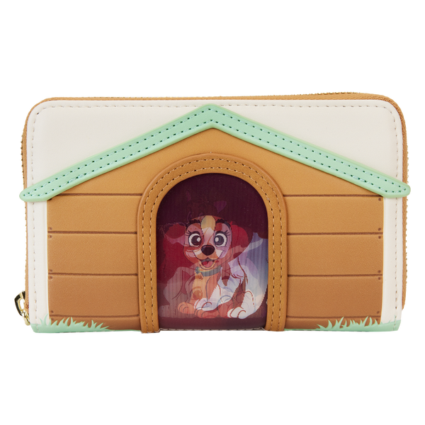 I Heart Disney Dogs Triple Lenticular Zip-Around Wallet