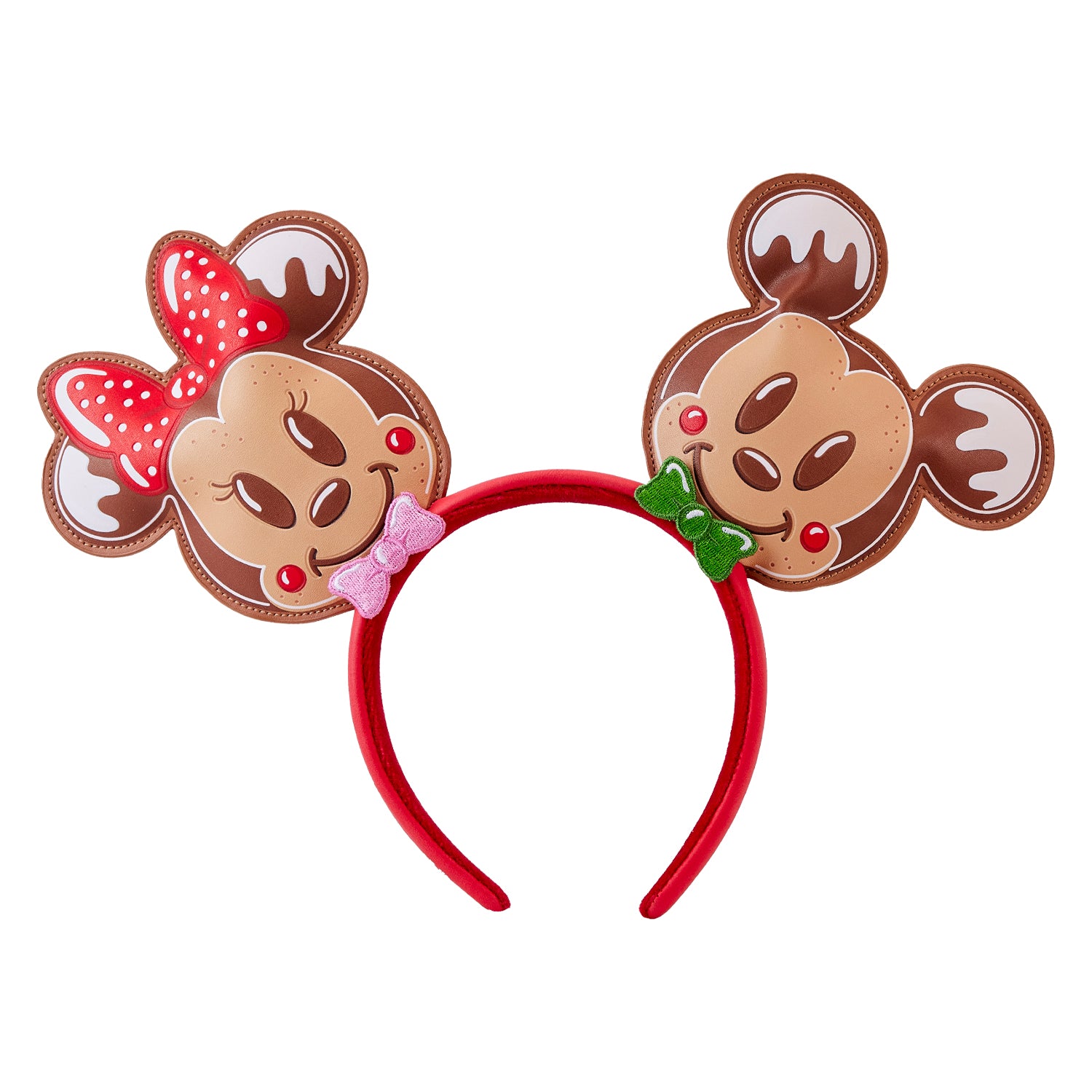 Loungefly Mickey & Minnie Gingerbread Cookie Crossbody Purse