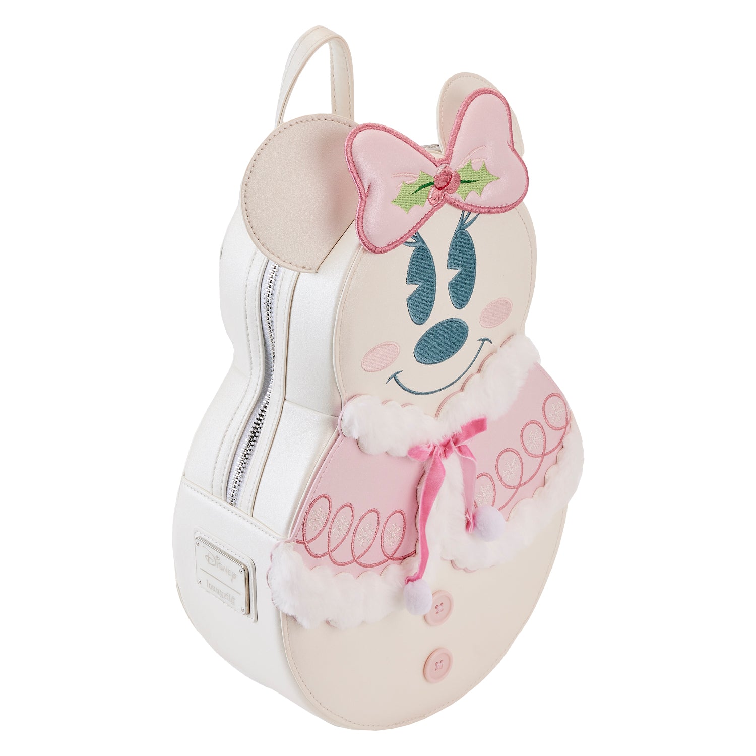 disney snowman mickey and minnie mouse snow globe mini backpack Disney Minnie Pastel Figural Snowman Mini Backpack