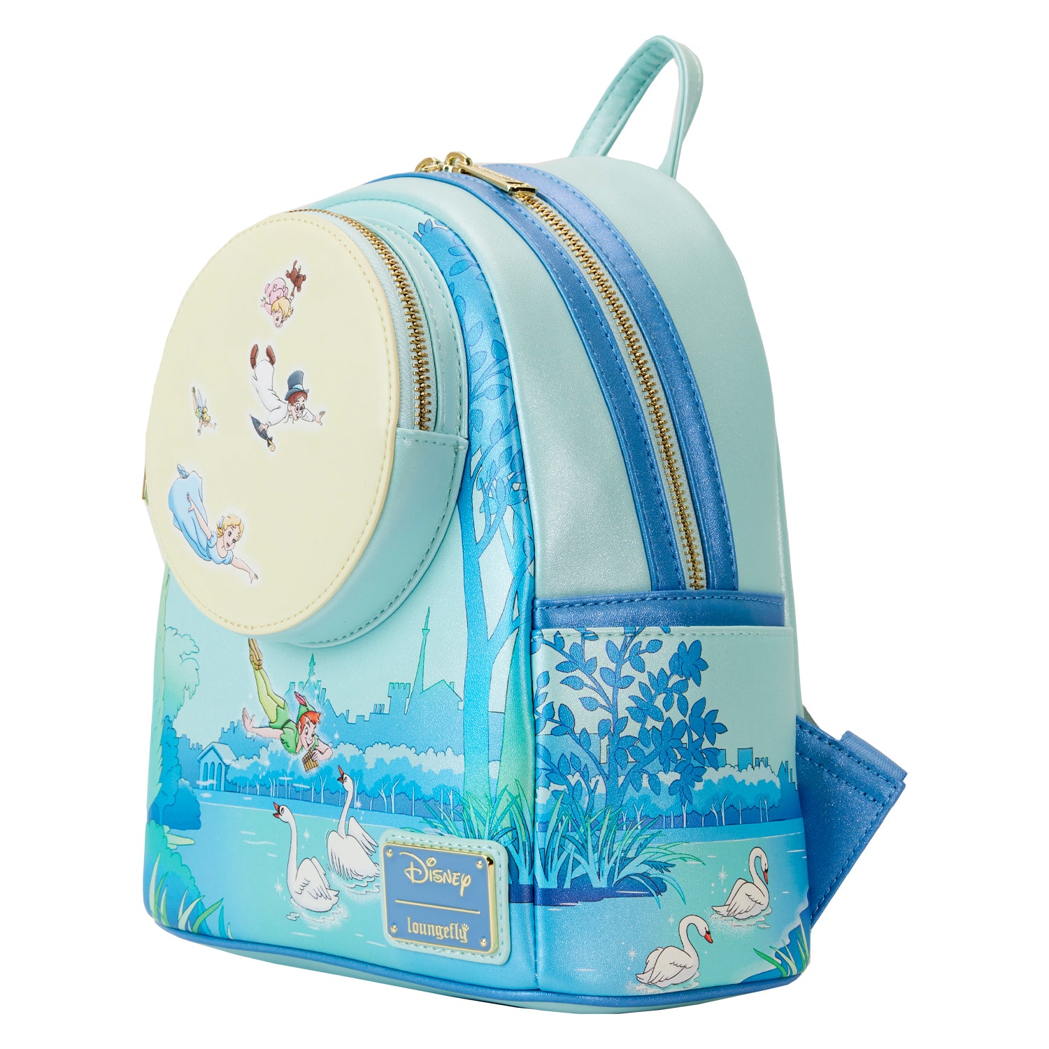 disney peter pan second star glow mini backpack Loungefly Disney Peter Pan You Can Fly Glow Mini Backpack