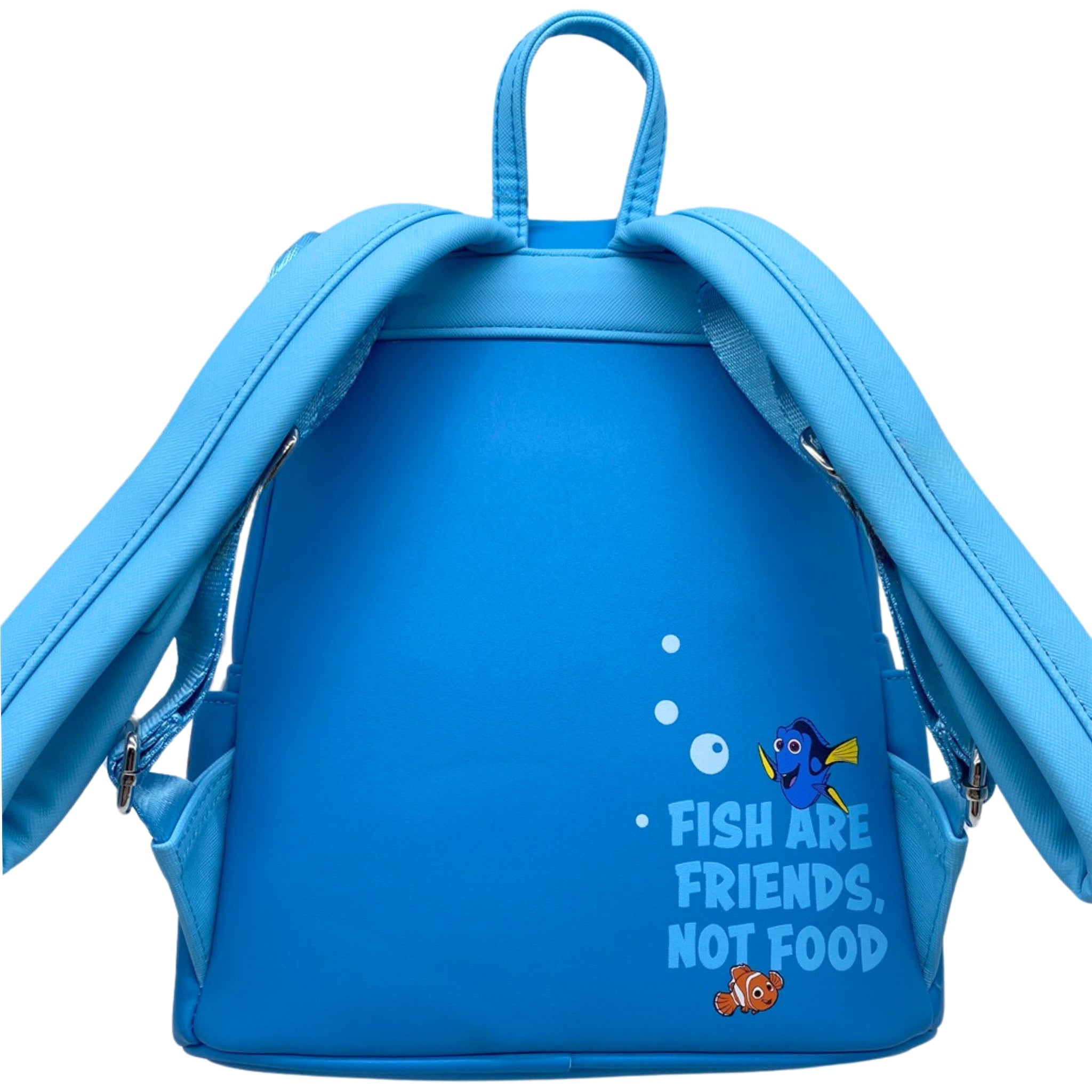 finding nemo mini backpack Loungefly Finding Nemo Bruce Cosplay Mini Backpack (Exclusive)