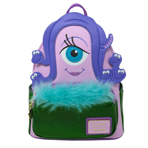 Loungefly Pixar's Monsters Inc. Celia Cosplay Mini Backpack – Circle Of Hope Boutique