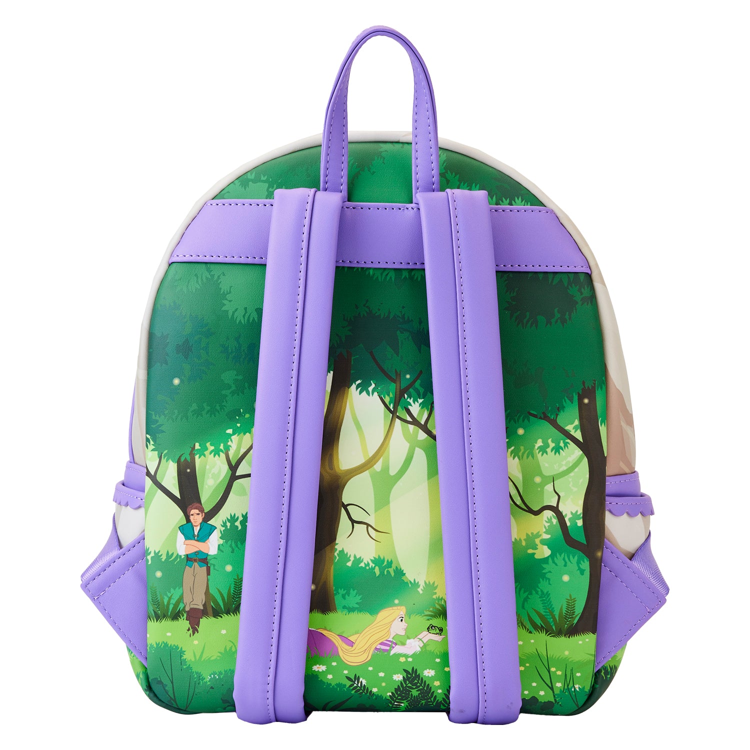 Loungefly Disney Tangled Rapunzel Swinging From Tower Mini Backpack ...