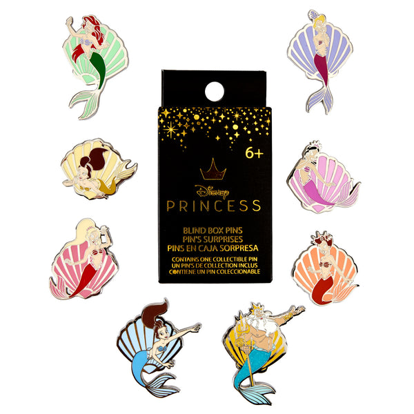 Disneyland Disney world parks new Ariel and sisters blind box hotsell pin 6/8 PINS ONLY