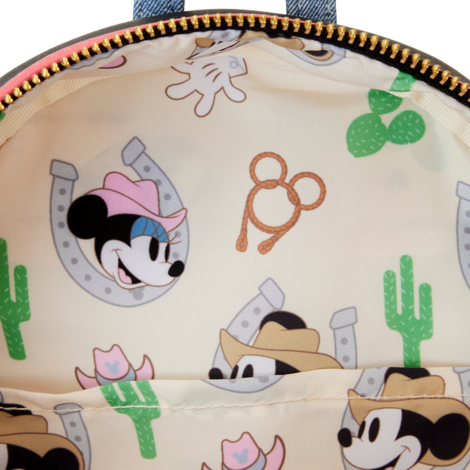 Loungefly Disney Western Mickey Mouse Cosplay Mini Backpack