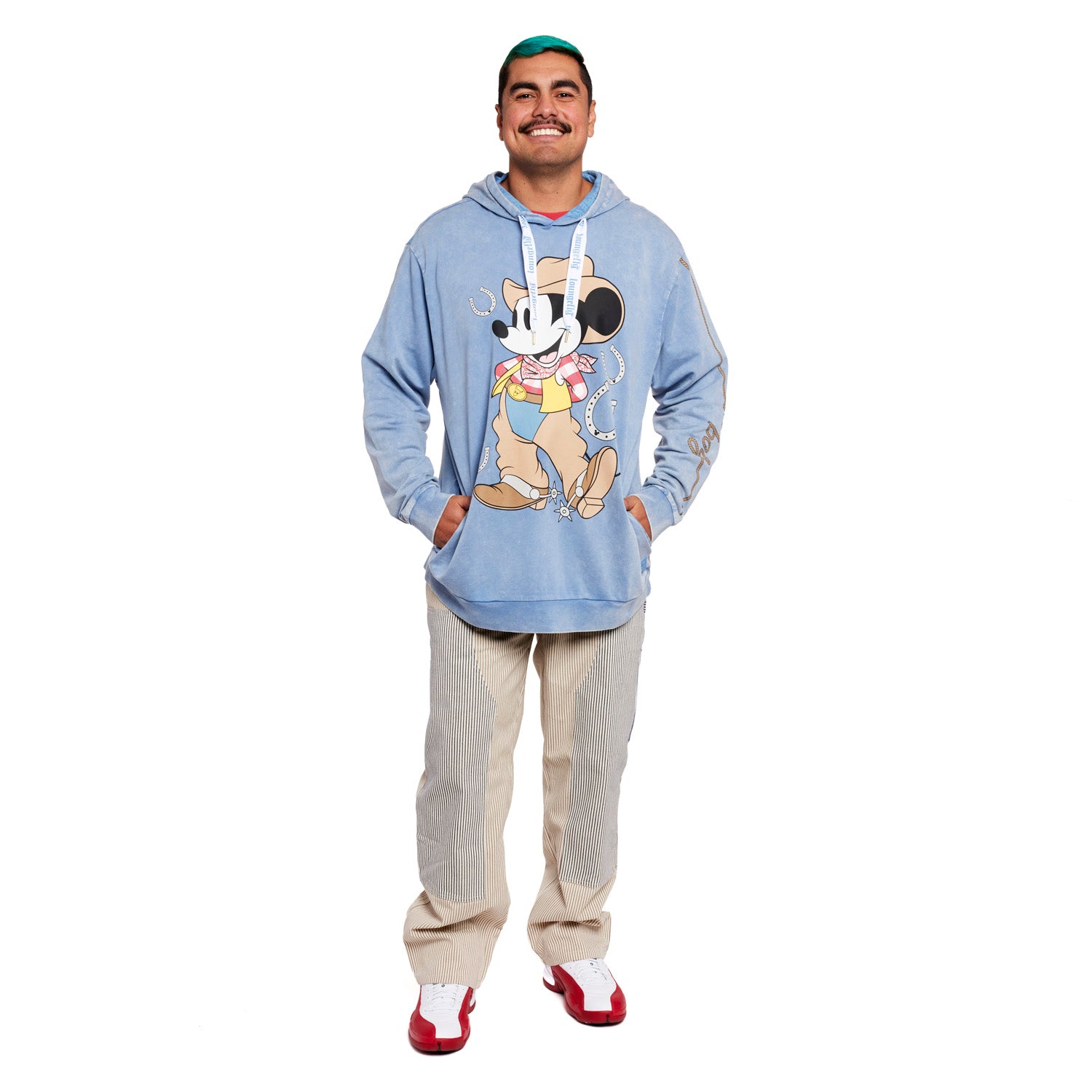 Loungefly Disney Western Mickey Mouse Unisex Hoodie