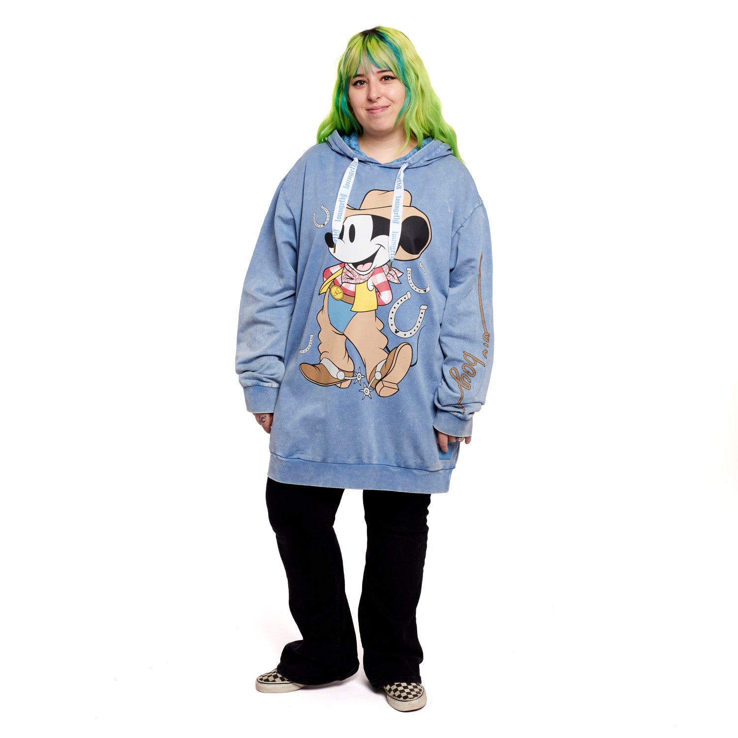 Loungefly Disney Western Mickey Mouse Unisex Hoodie