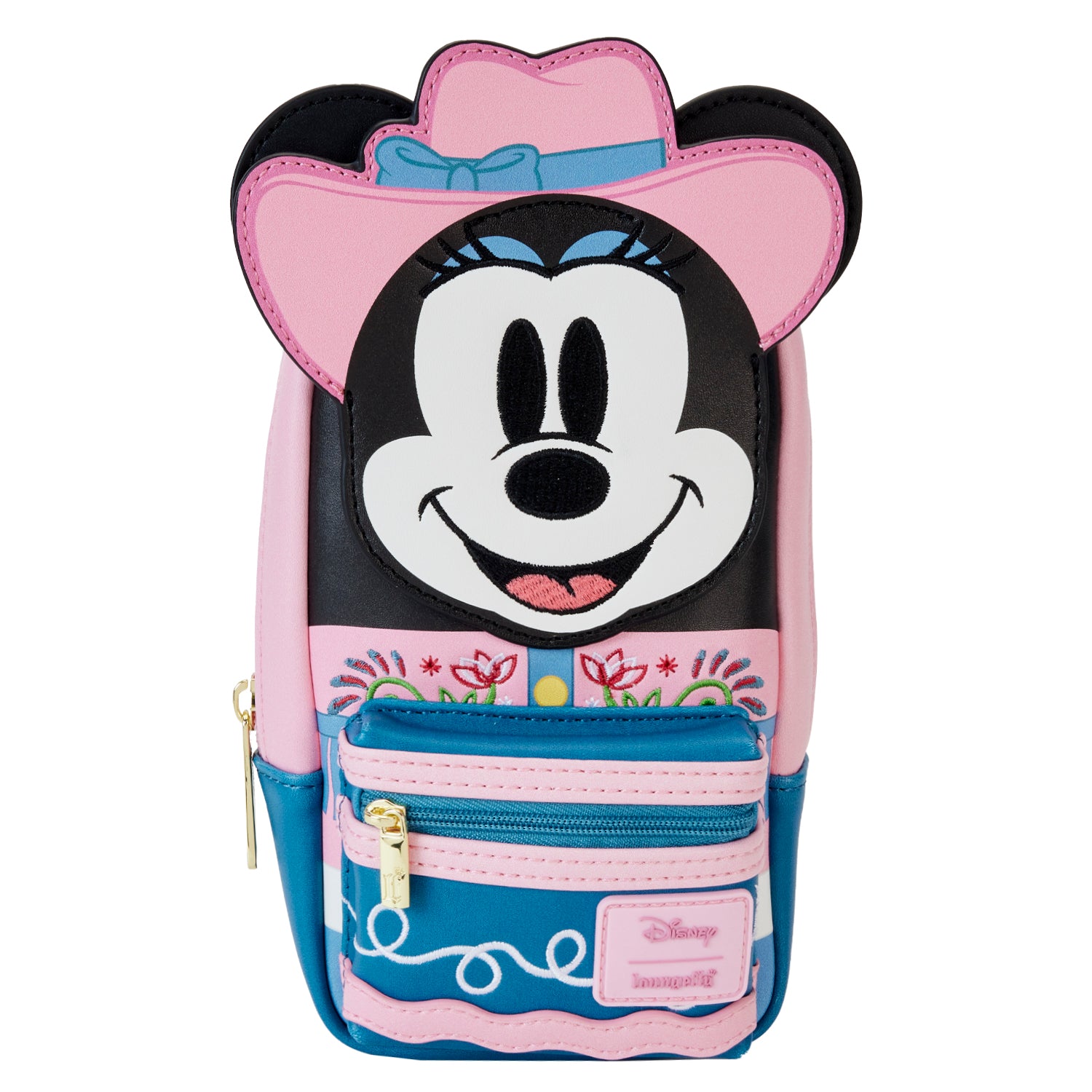 Loungefly Disney Western Minnie Mouse Mini Backpack Pencil Case