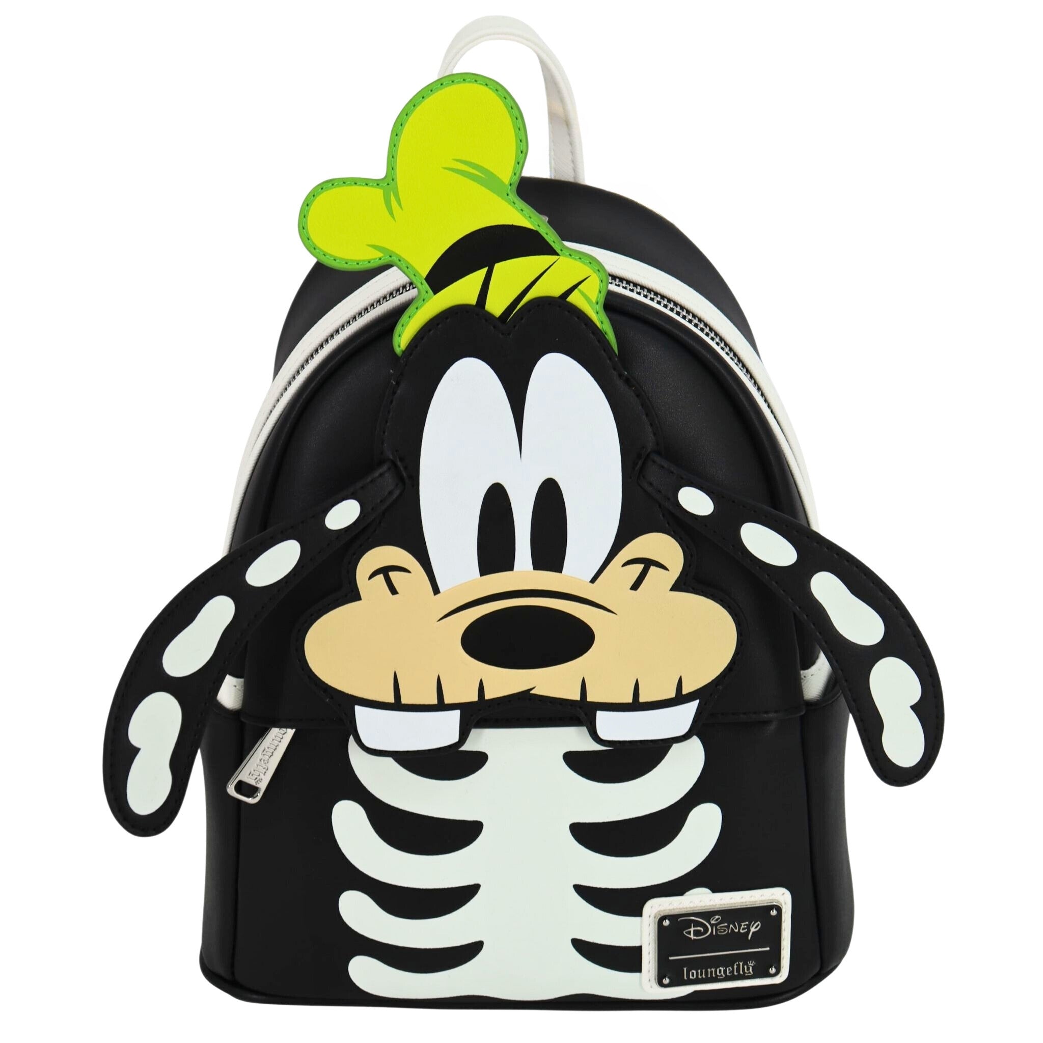 Loungefly Disney Goofy Skeleton Glow-In-The-Dark Cosplay Mini Backpack