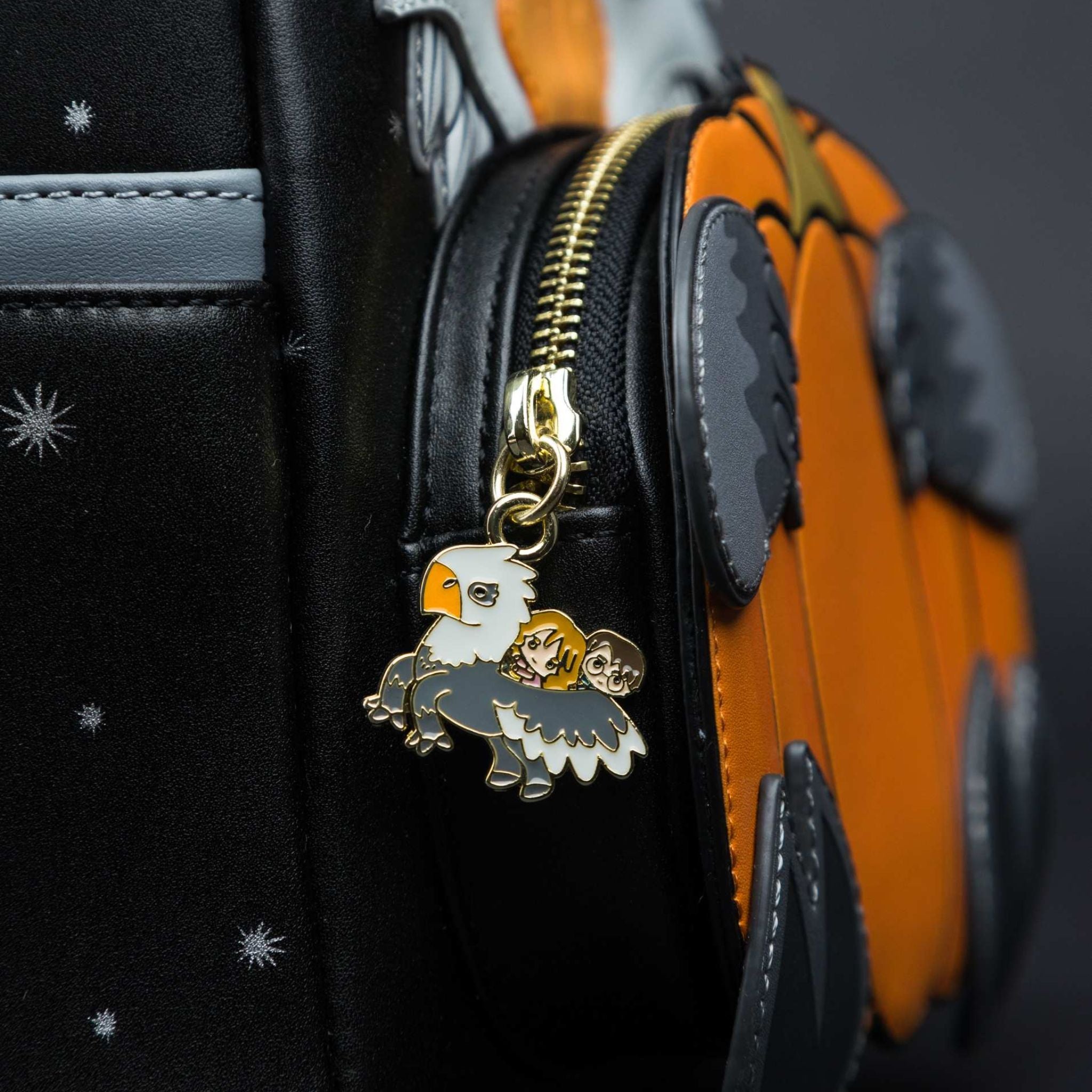 harry potter mini backpack yellow Loungefly Harry Potter Buckbeak Cosplay Mini Backpack (Exclusive)