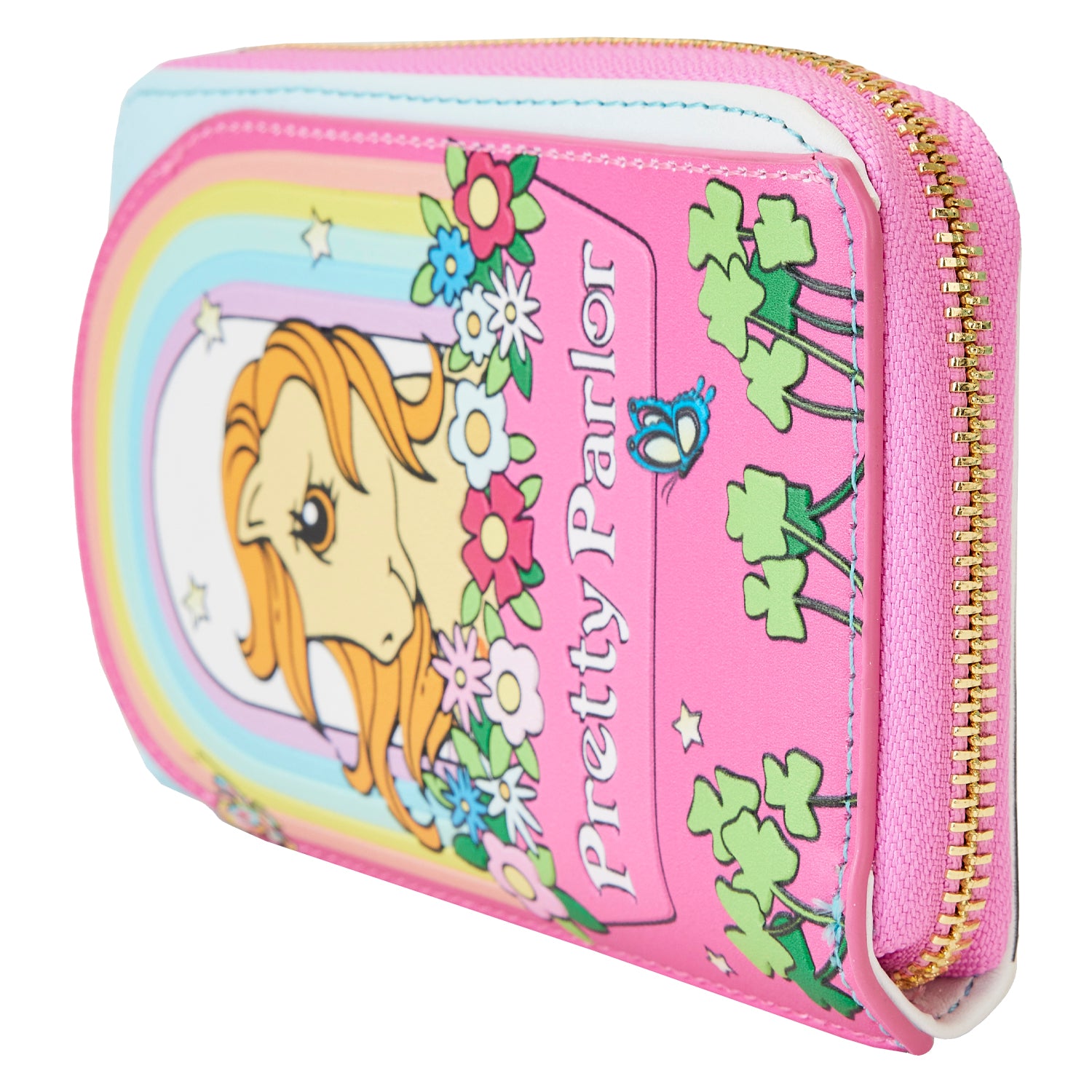 Loungefly Hasbro My Little Pony 40th Anniversary Pretty Parlor Zip Around  Wallet