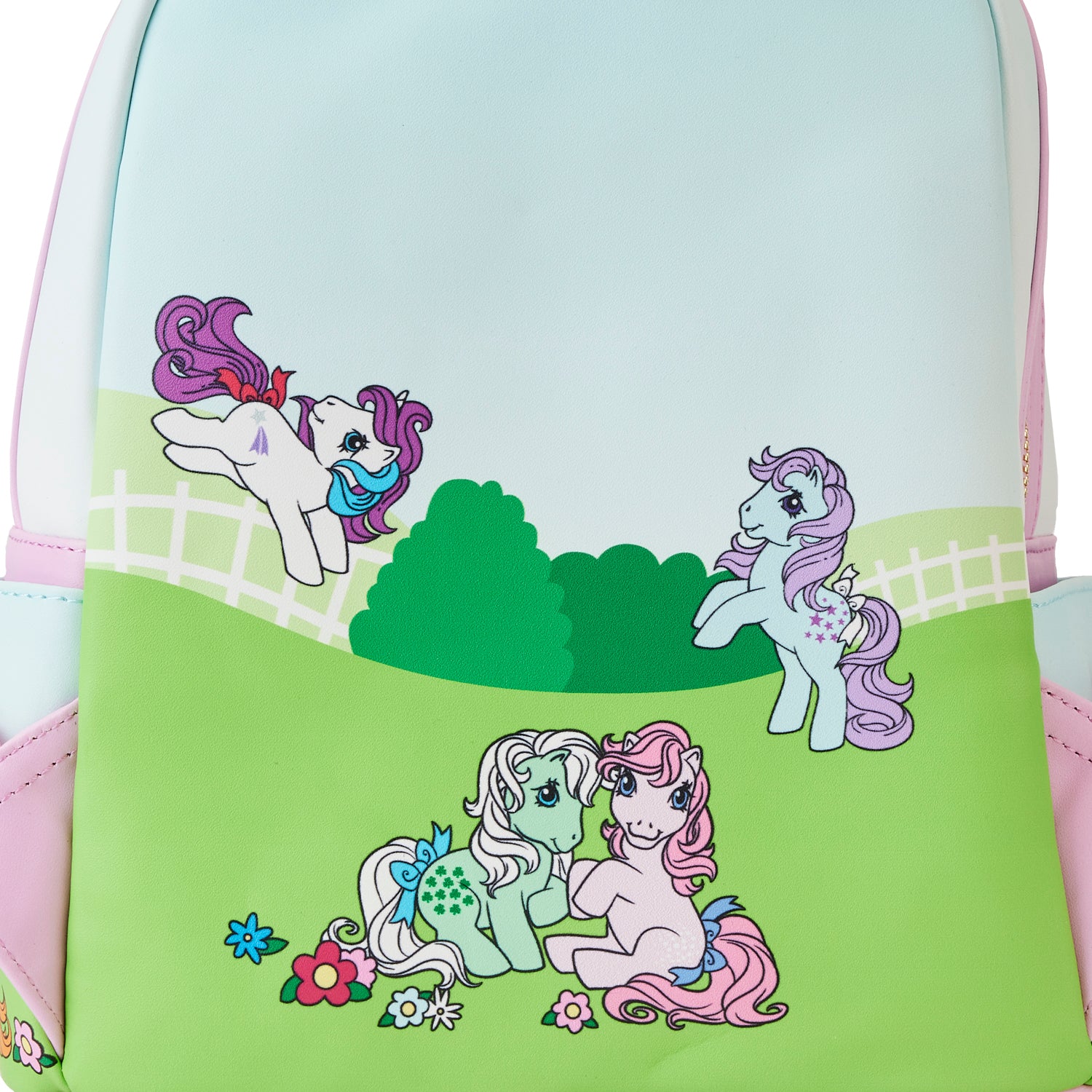 big pony seersucker mini backpack My Little Pony 40th Anniversary Stable Mini Backpack