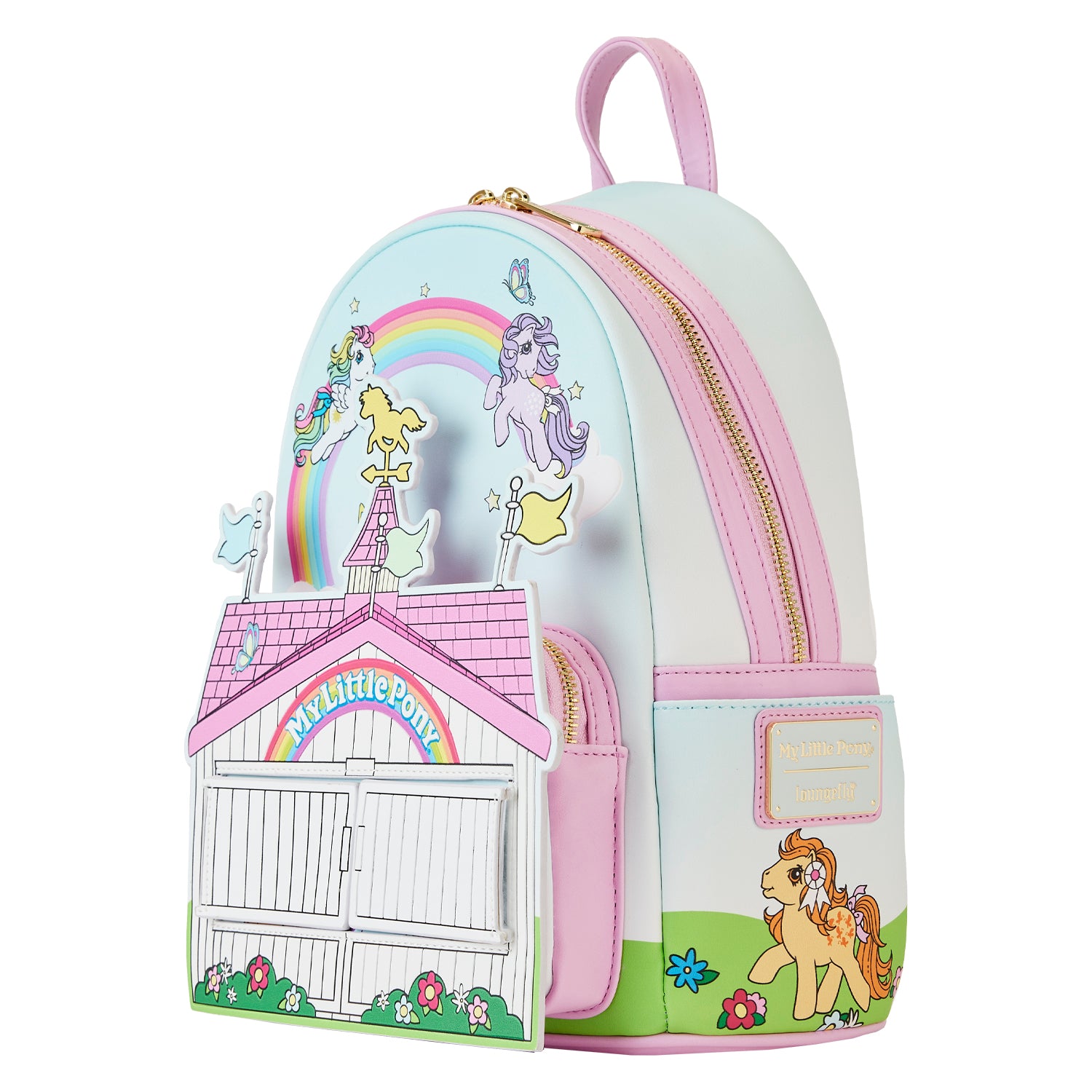 Loungefly Hasbro My Little Pony 40th Anniversary Stable Mini Backpack