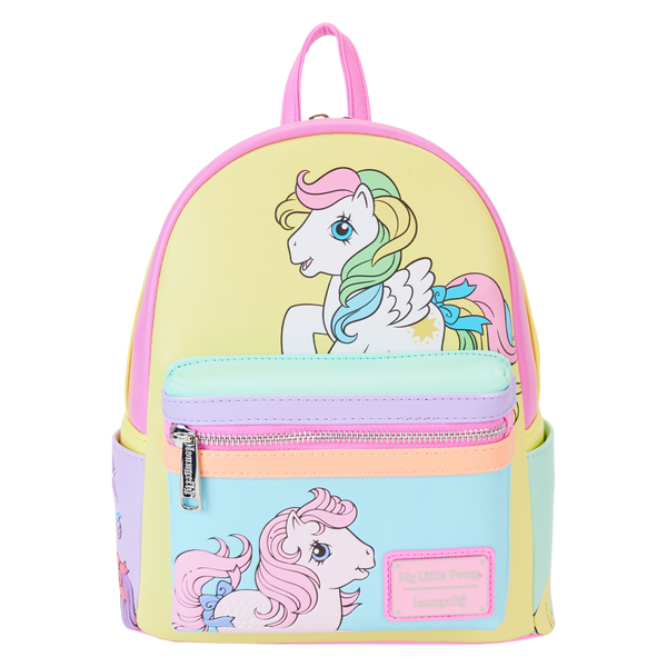 Loungefly Hasbro My Little Pony Color Block Mini Backpack – Circle