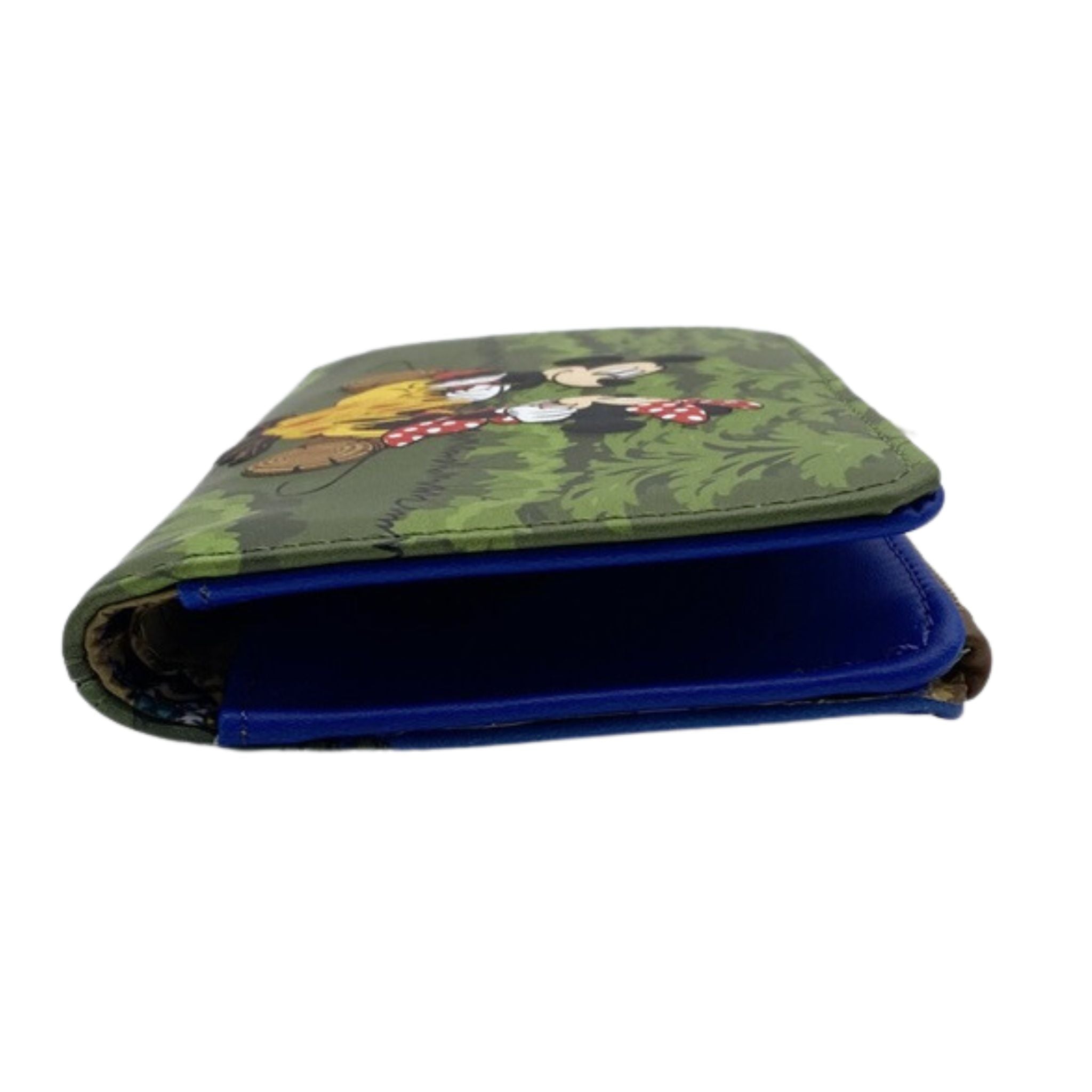 Loungefly Mickey, Minnie, & Friends Camping Scene Flap Wallet