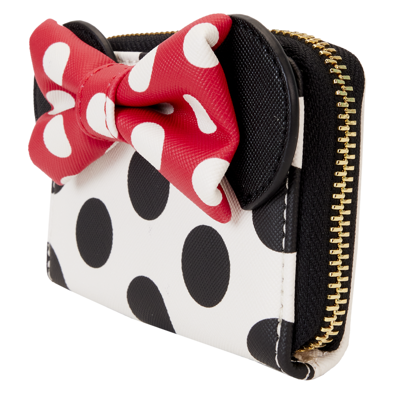 Disney Parks Loungefly Minnie Mouse Sequin Polka Dots Mini Wristlet Belt Bag  NEW | eBay