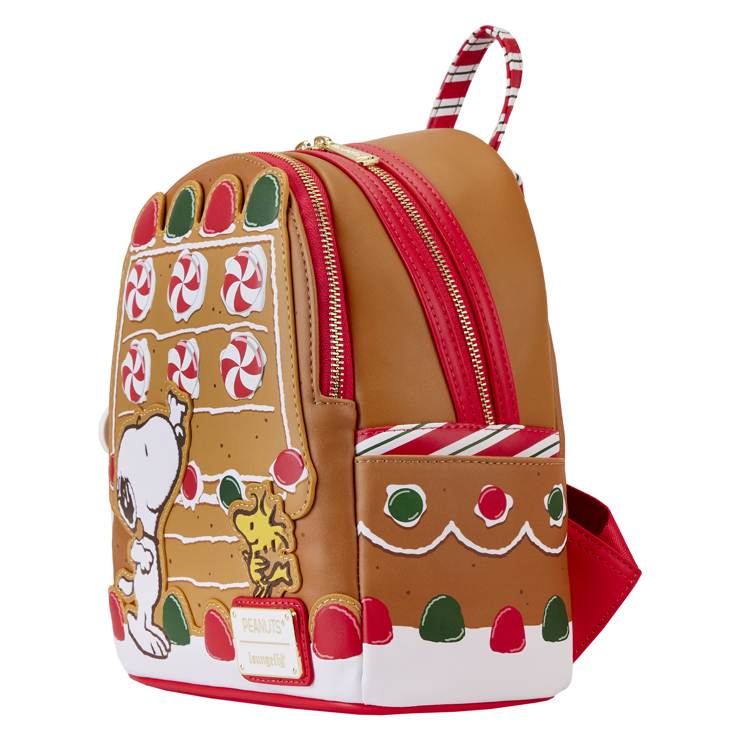 gingerbread mini backpack Peanuts Snoopy Gingerbread House Mini Backpack
