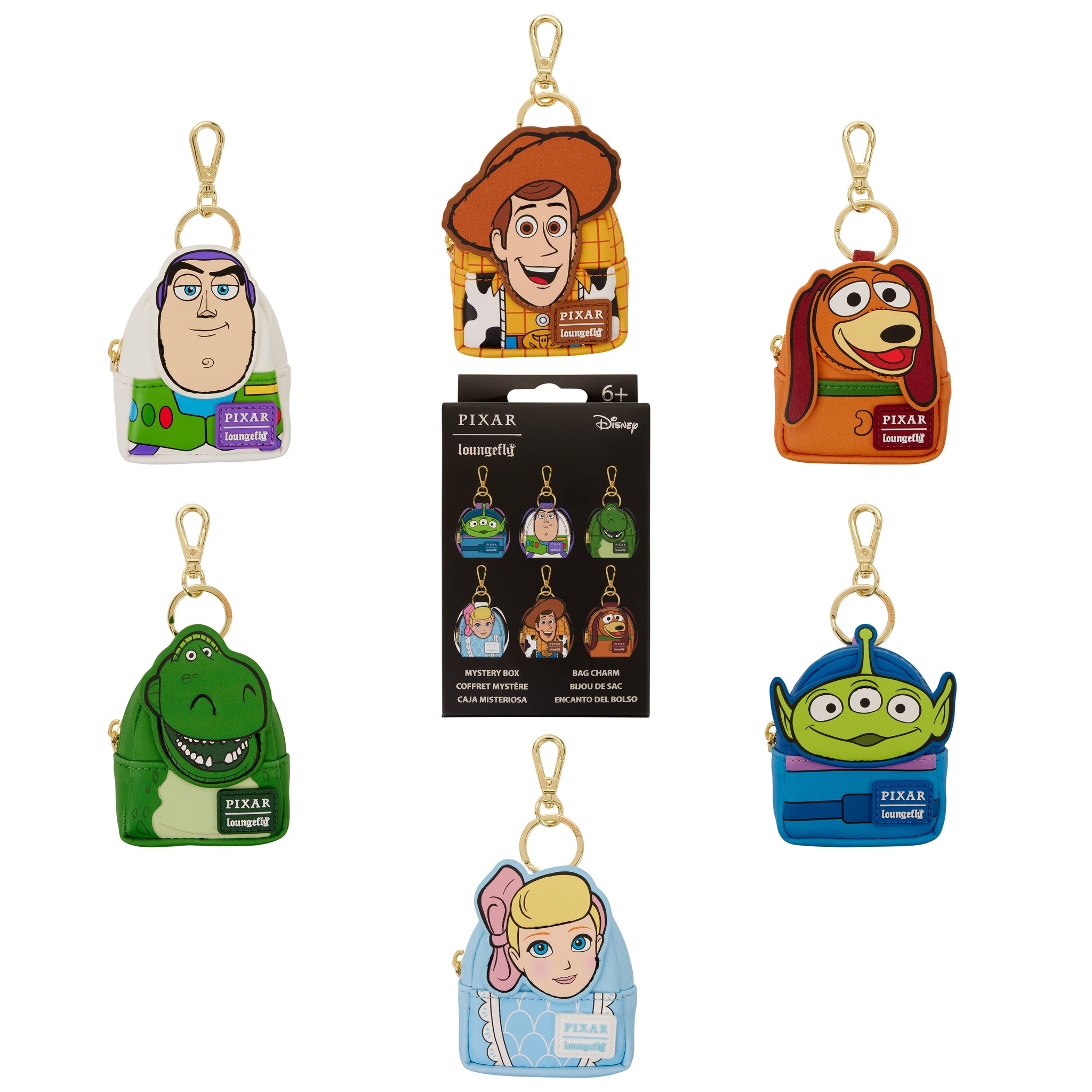 disney mini backpack keychain Toy Story 30th Anniversary Disney Pixar Mystery Mini Backpack Blind Box Keychain