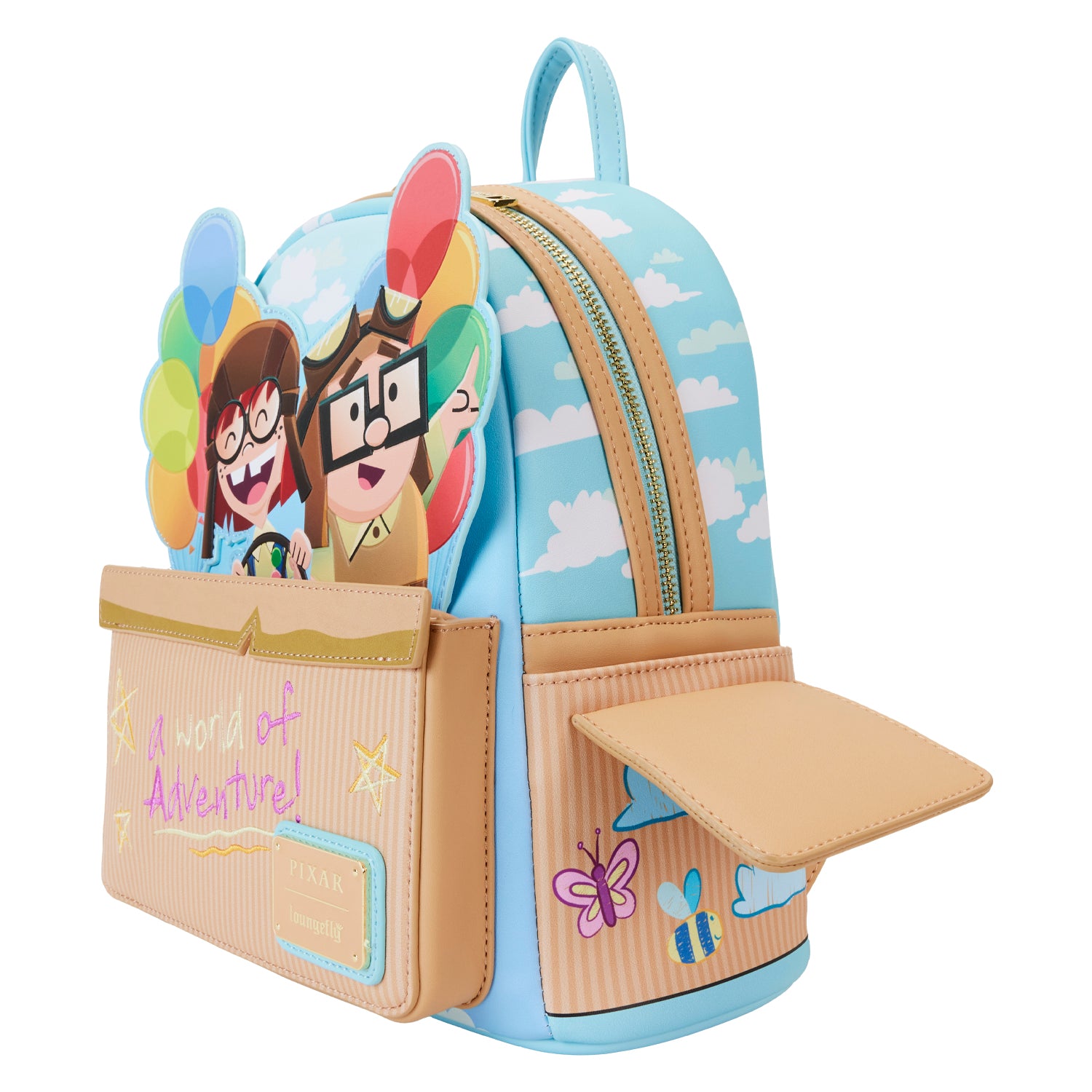 Loungefly Pixar Up 15th Anniversary Spirit Of Adventure Mini