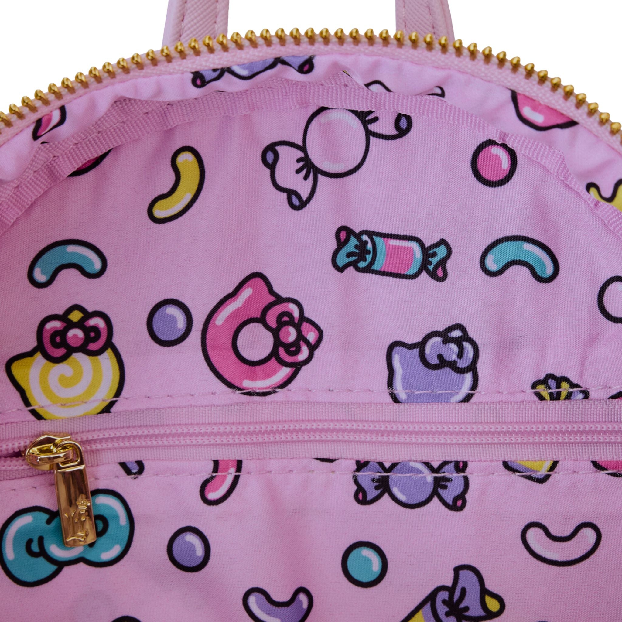 hello kitty characters backpack Loungefly Sanrio Hello Kitty Sweets All-Over-Print Mini Backpack (Exclusive)