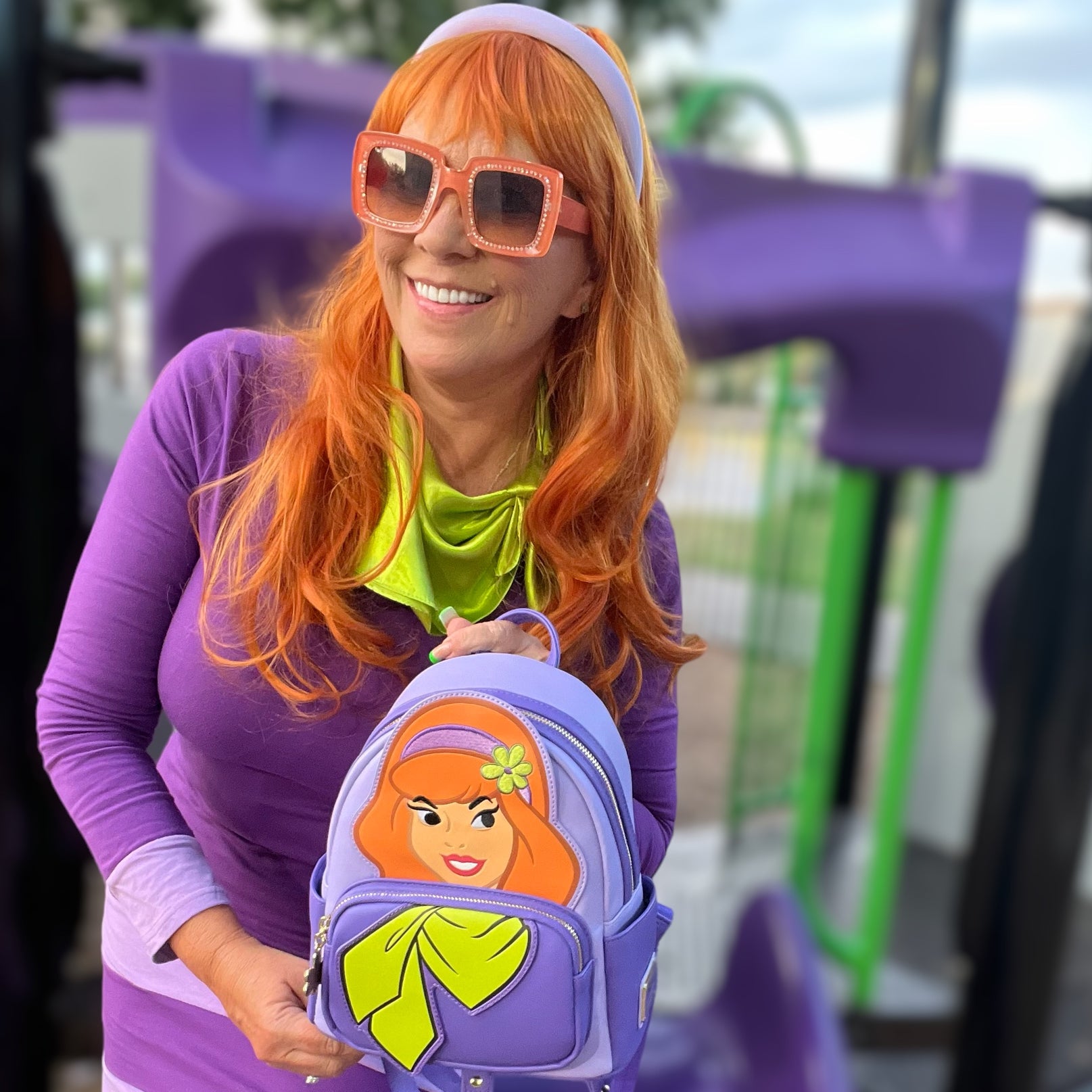Loungefly Scooby Doo Daphne Cosplay Mini Backpack (Exclusive)