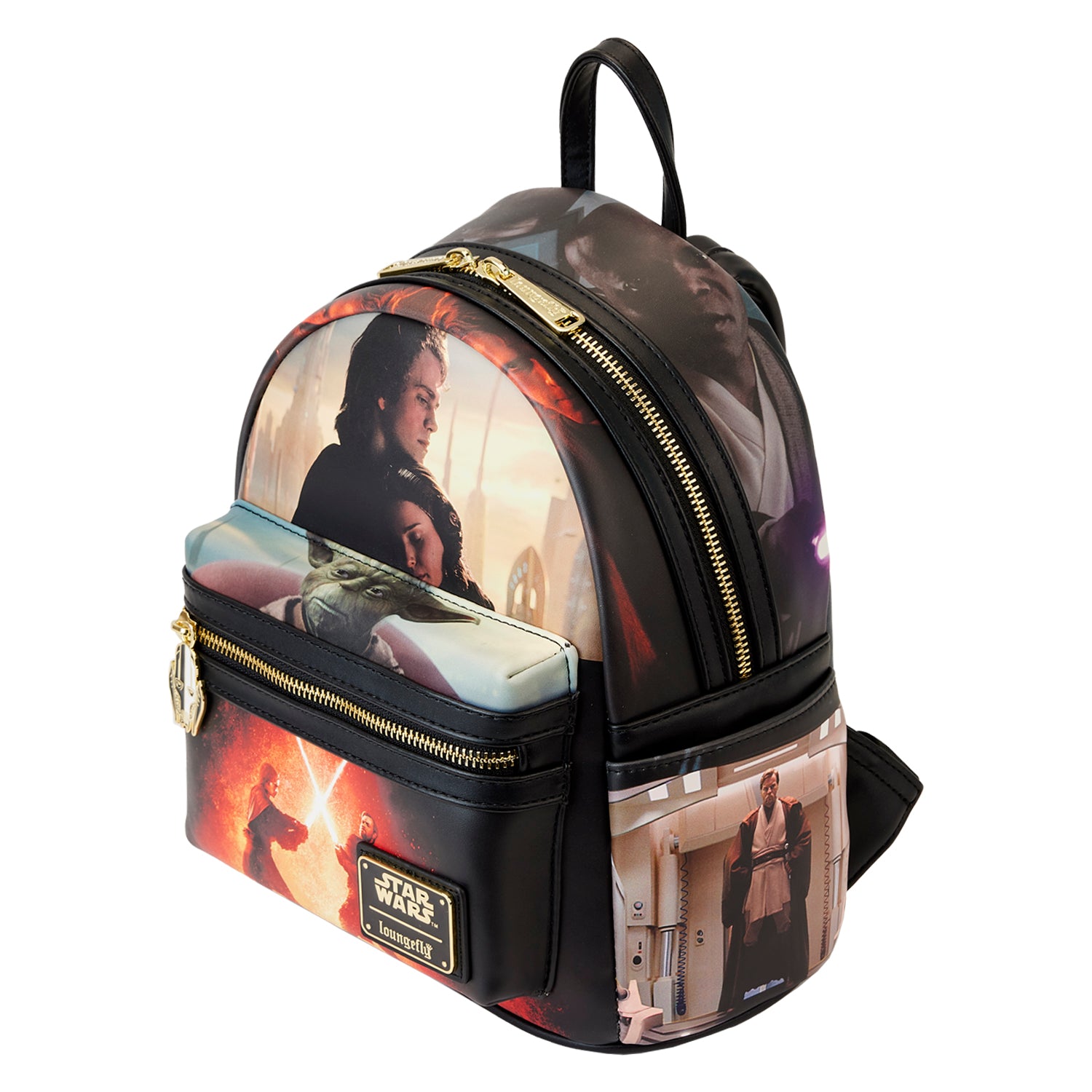 Loungefly Star Wars Episode Three Revenge of The Sith Scene Mini Backpack