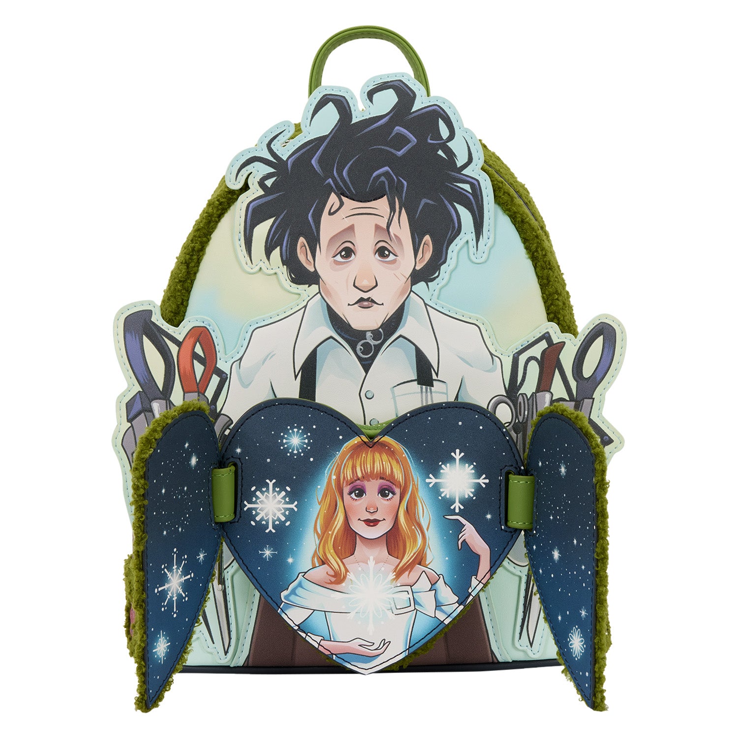 Loungefly Edward Scissorhands Sherpa Mini Backpack – Circle Of Hope Boutique