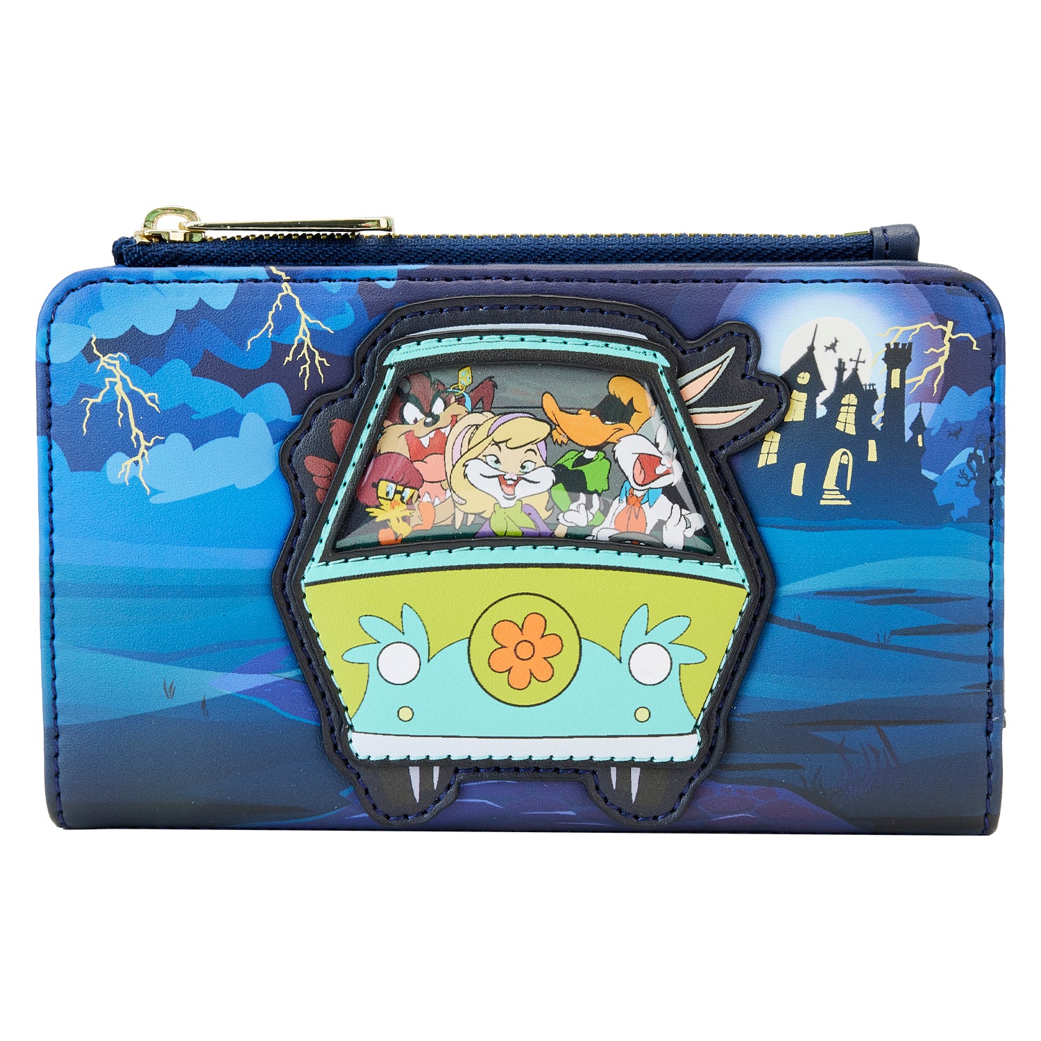 Loungefly Tote Bag Ufficiale Beetlejuice – Borsa In Ecopelle Con Portamonete Rimovibile E Stanza Di Dante – 38x22,8x12,7 Cm