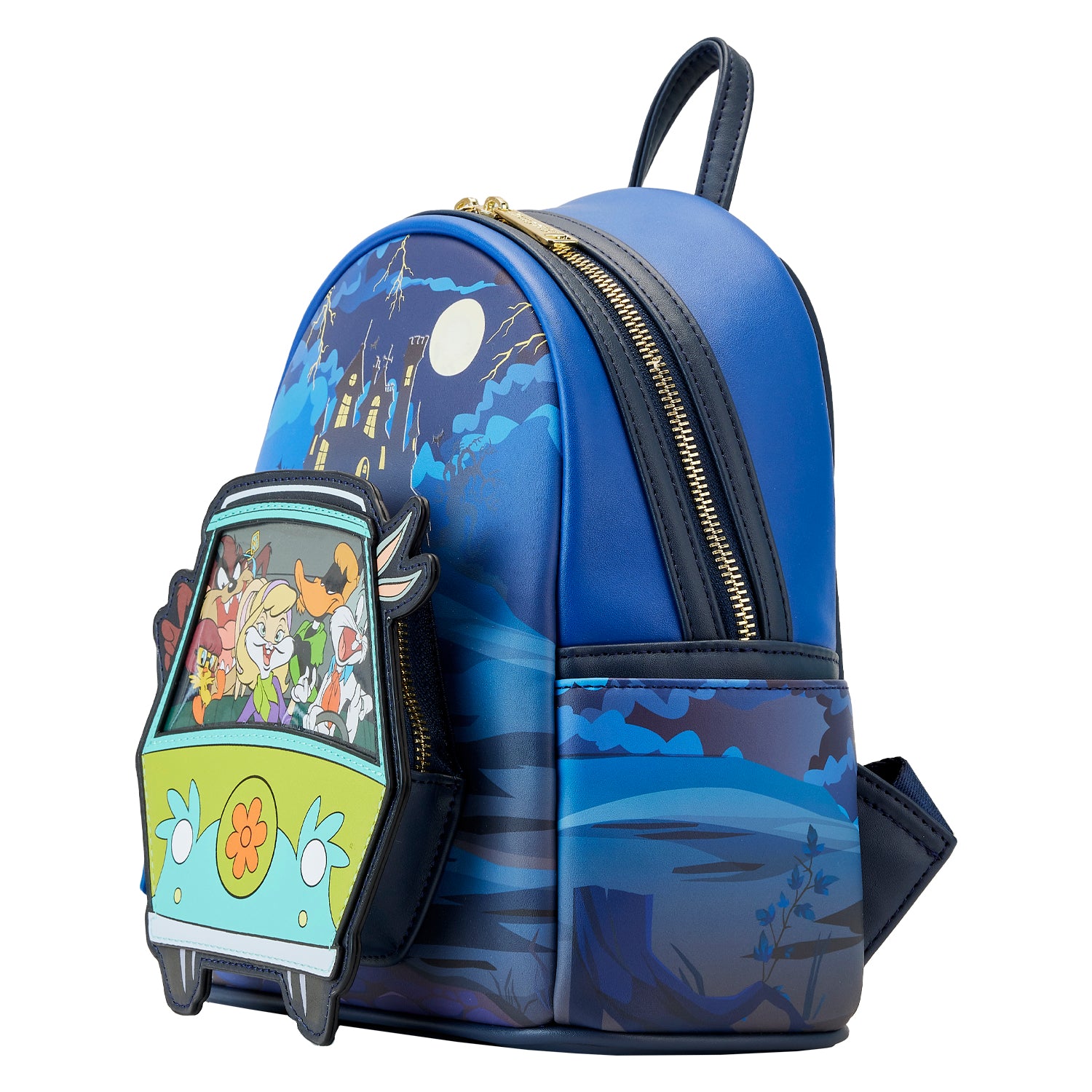 Loungefly Warner Bros 100th Anniversary Looney Tunes Scooby Mash Up Mini Backpack