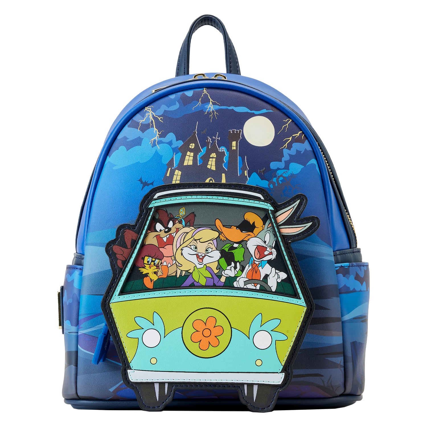 Loungefly Warner Bros 100th Anniversary Looney Tunes Scooby Mash Up Mini Backpack