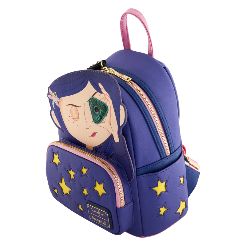 Loungefly Laika Coraline Stars Cosplay Mini Backpack