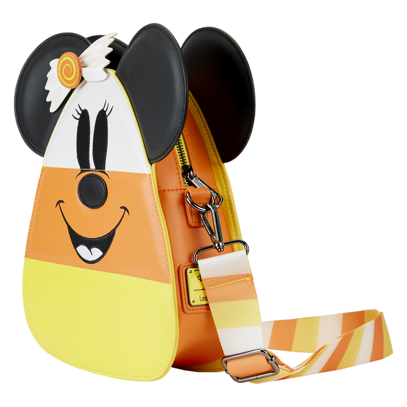 Loungefly Disney Mickey and Minnie Candy Corn Crossbody Loungefly Disney Mickey and Minnie Candy Corn Crossbody